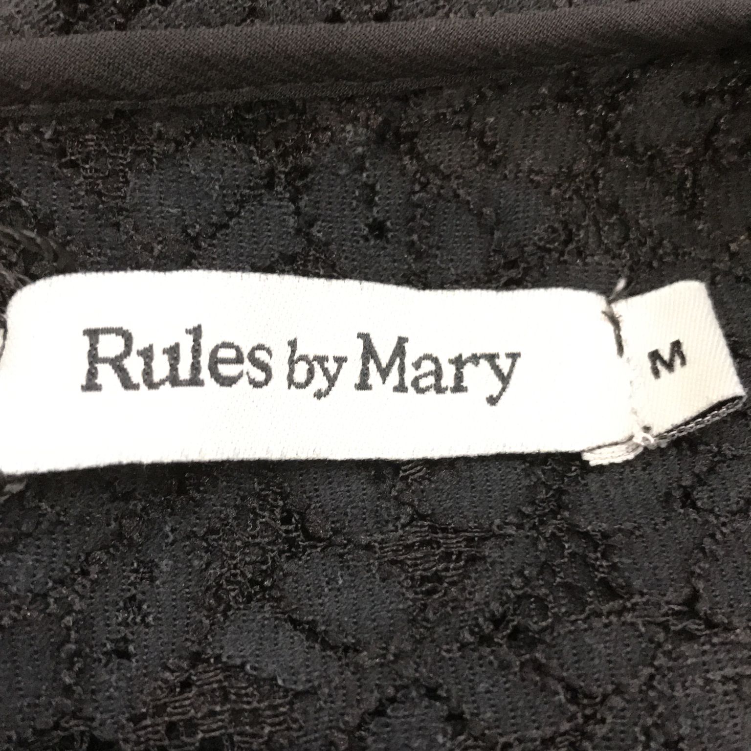 Rules by Mary