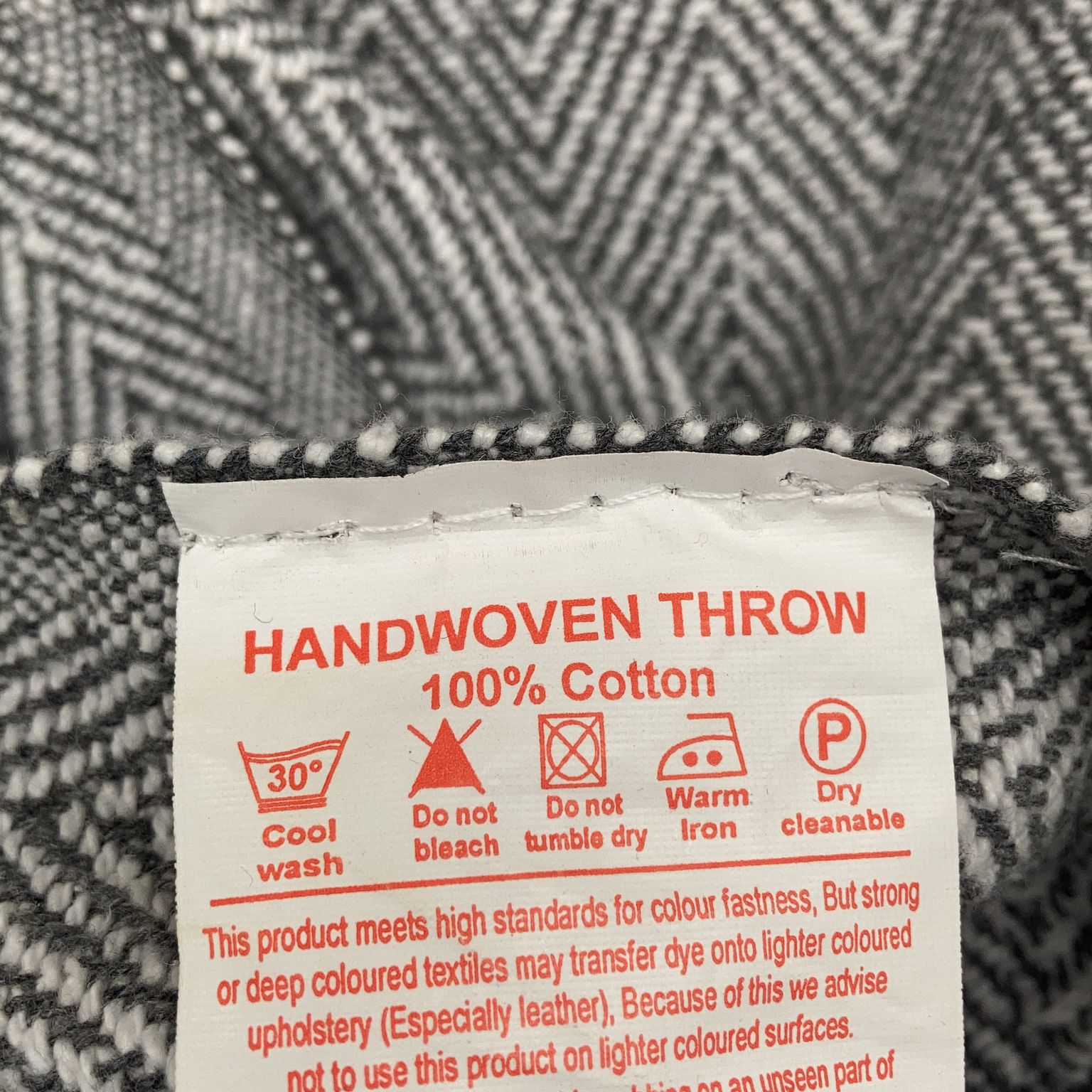 Handwowen Throw