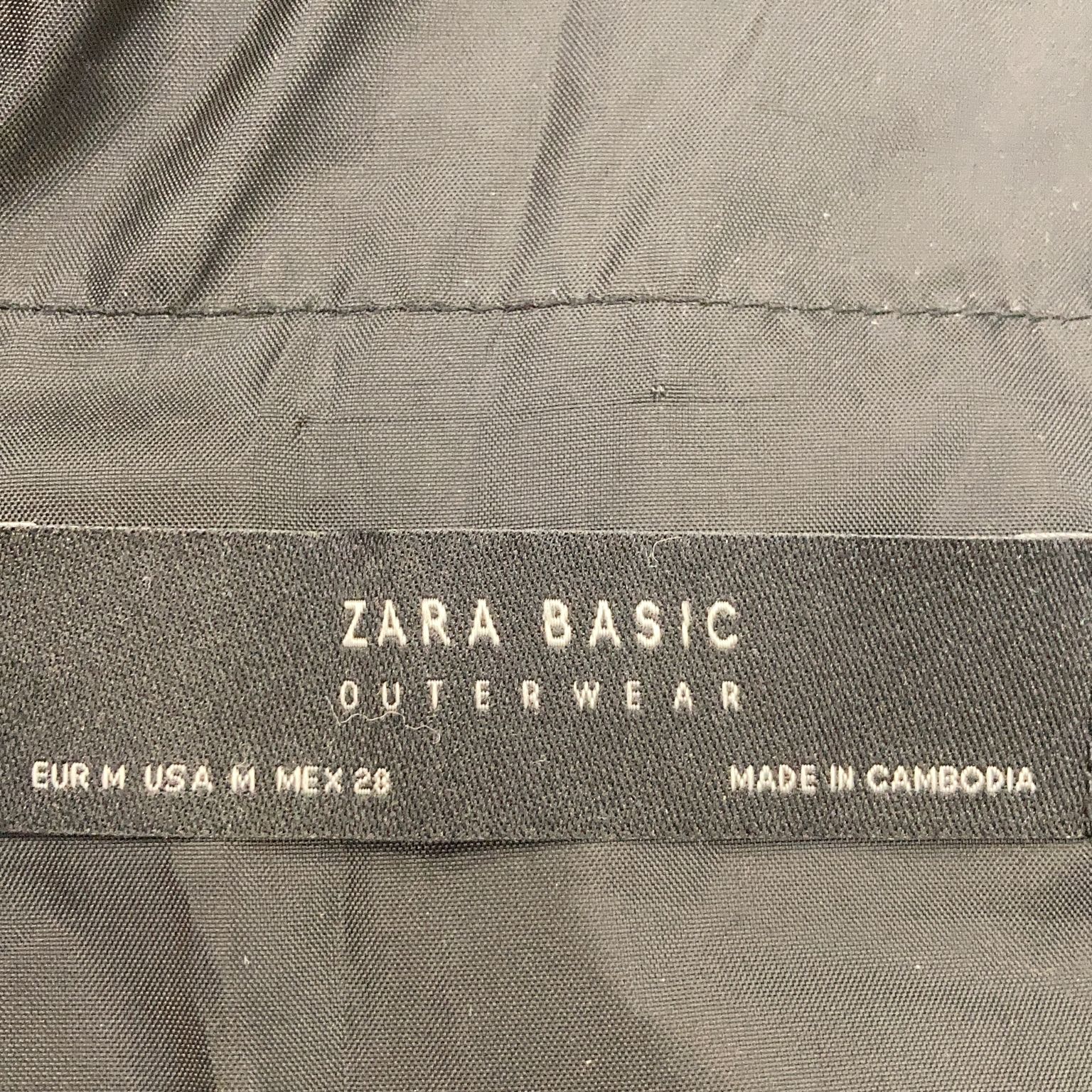 Zara Basic Outerwear