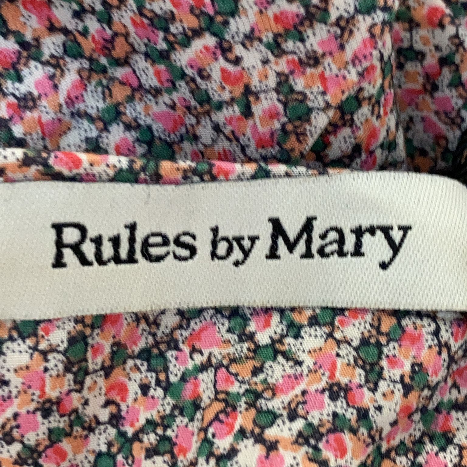 Rules by Mary