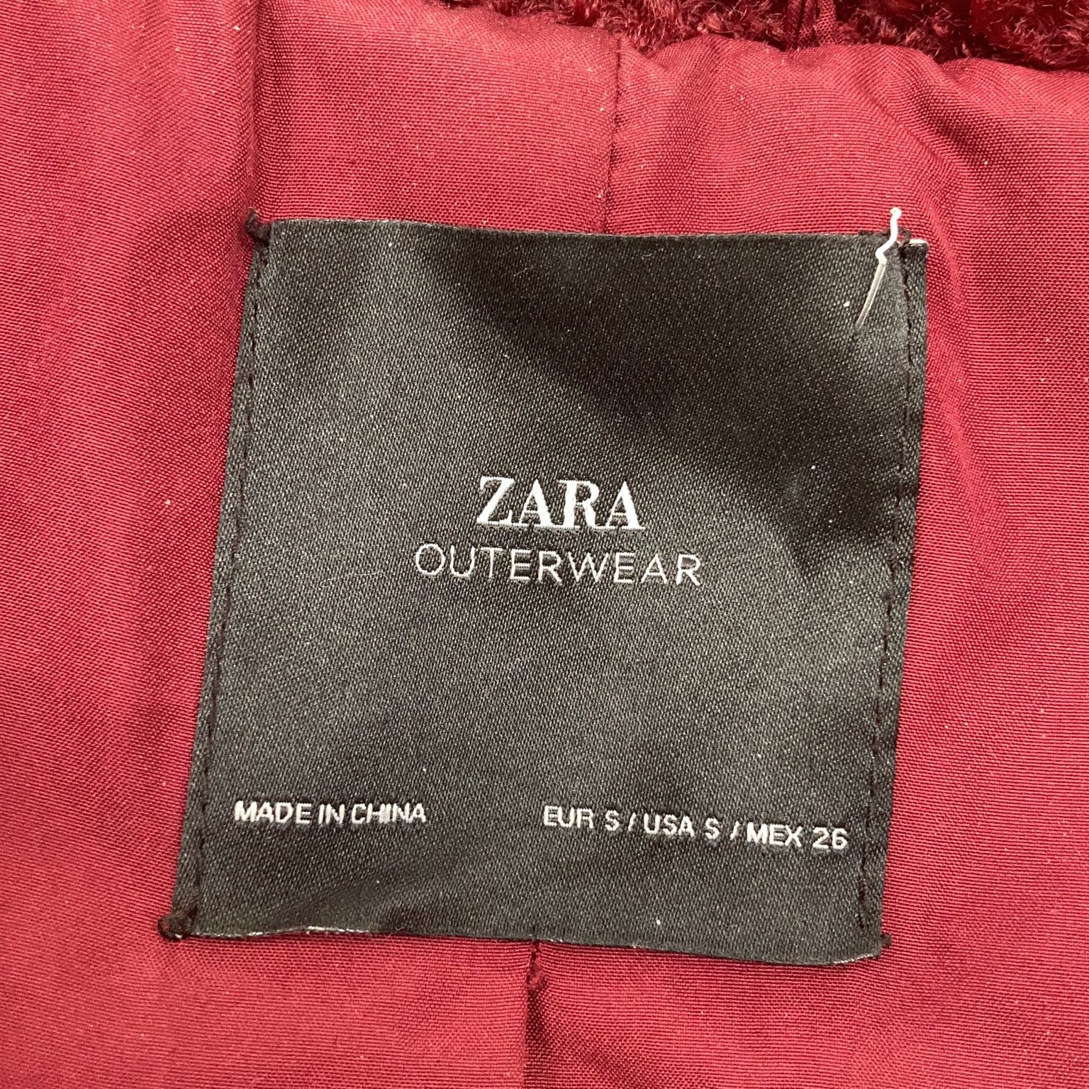 Zara Outerwear