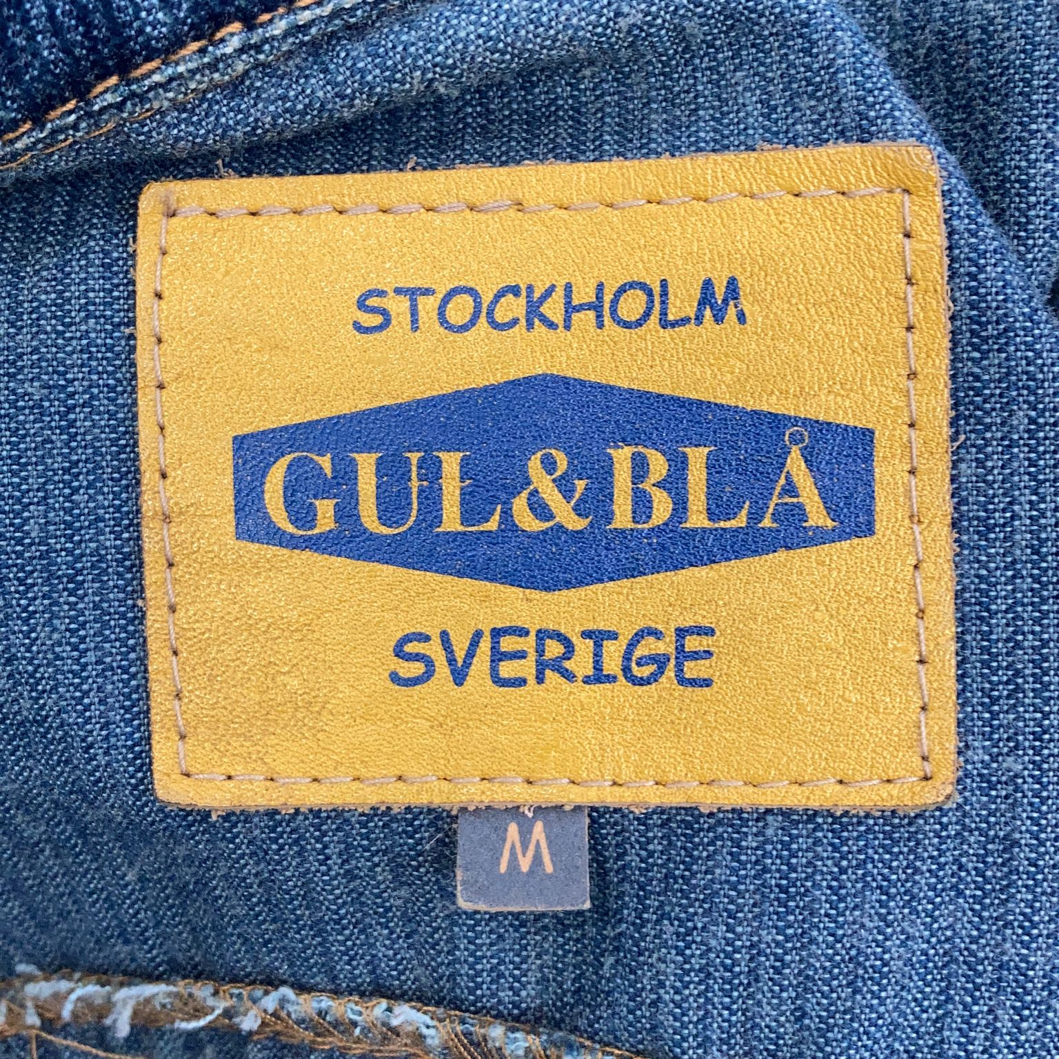 Gul  Blå