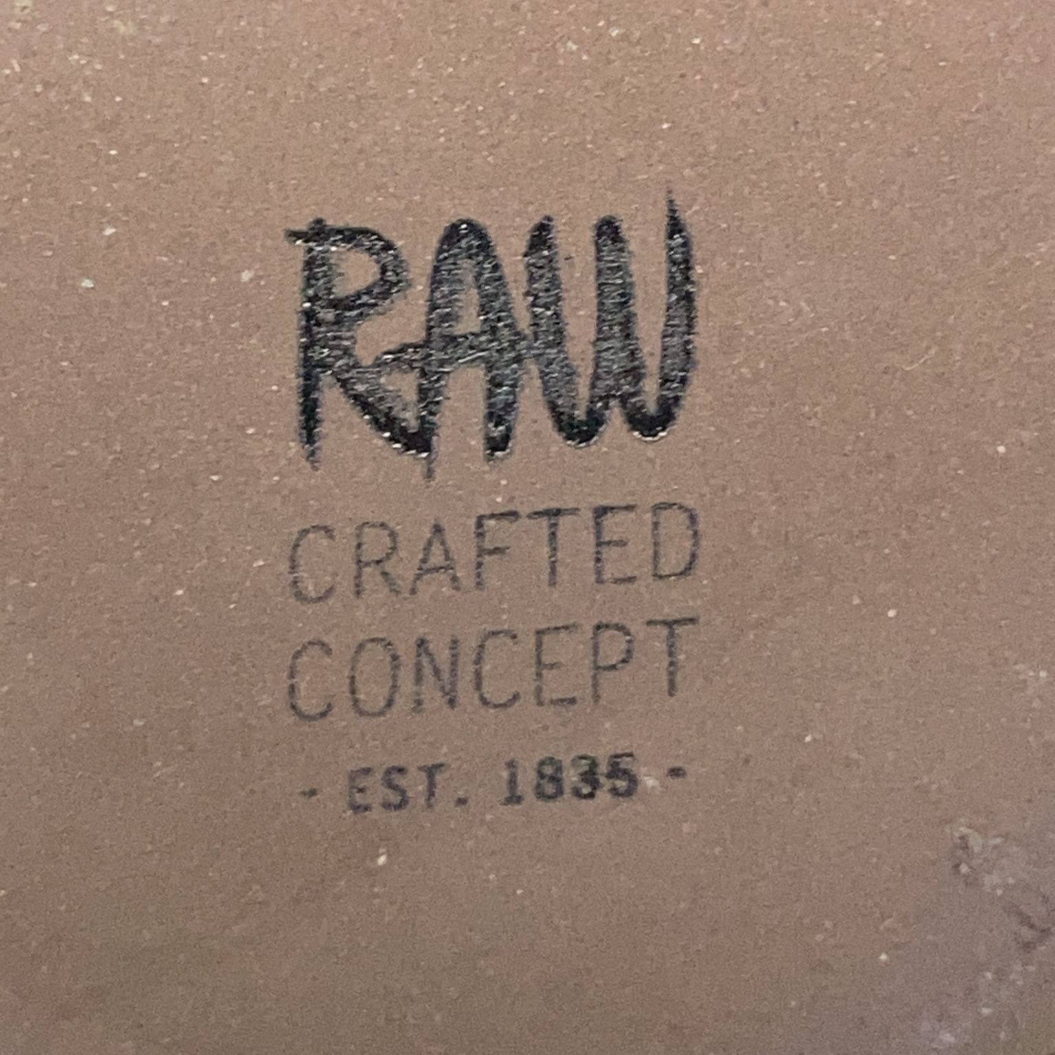 Raw Crafted Concept