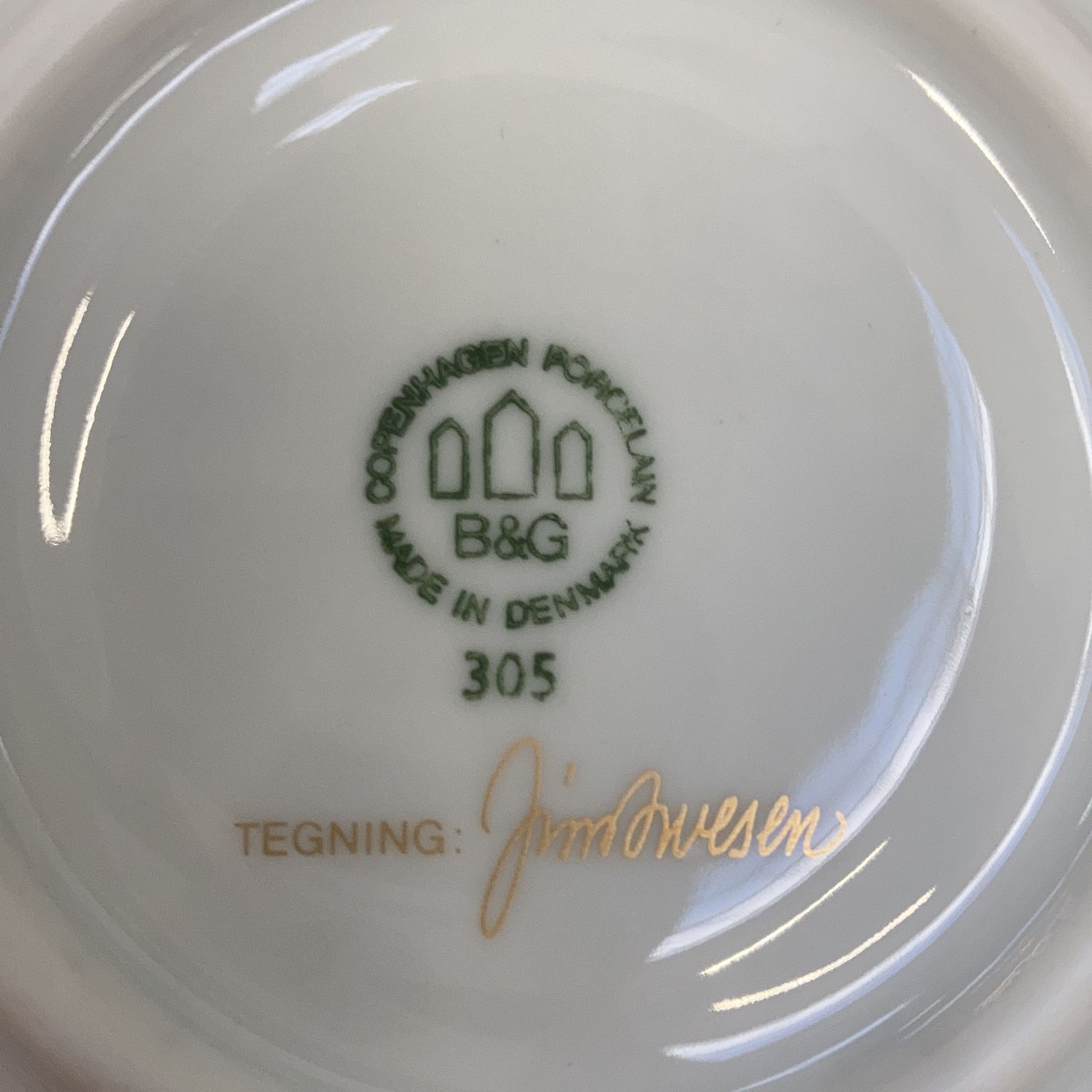 BG Copenhagen Porcelain