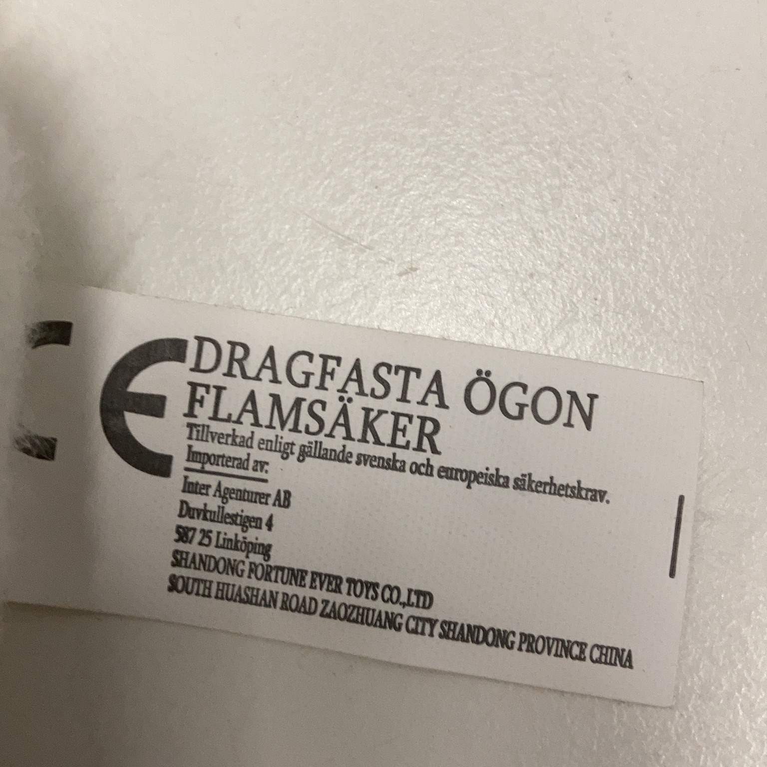 Dragfasta Ogon Flamsaker