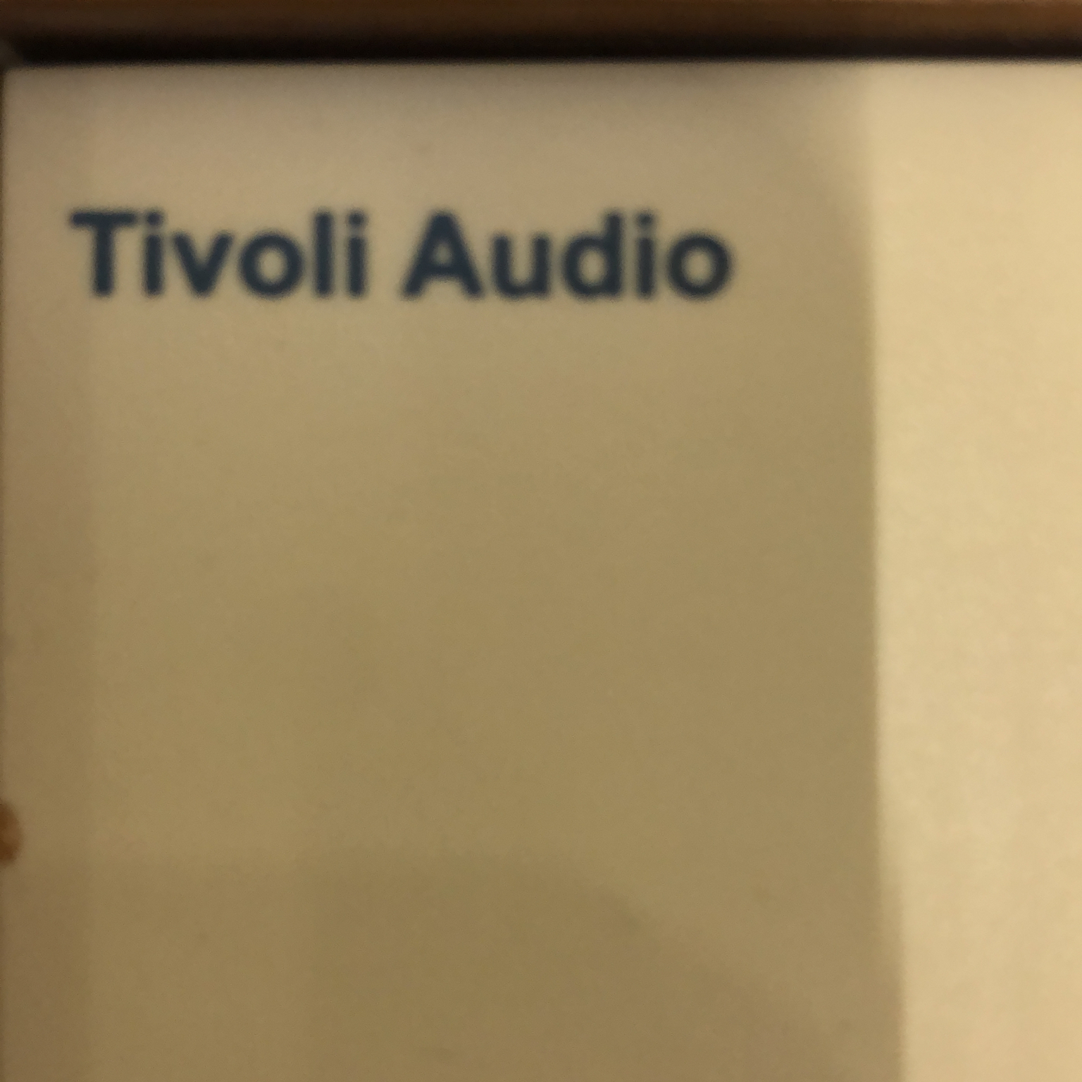 Tivoli Audio