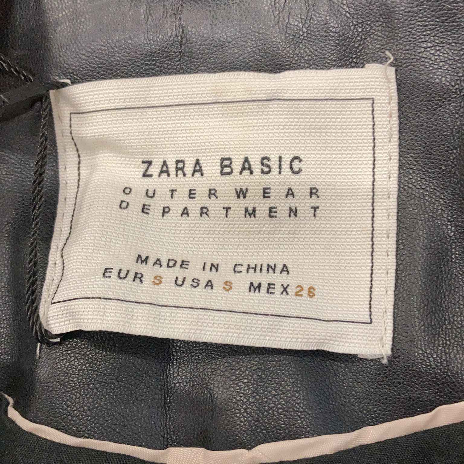 Zara Basic Outerwear