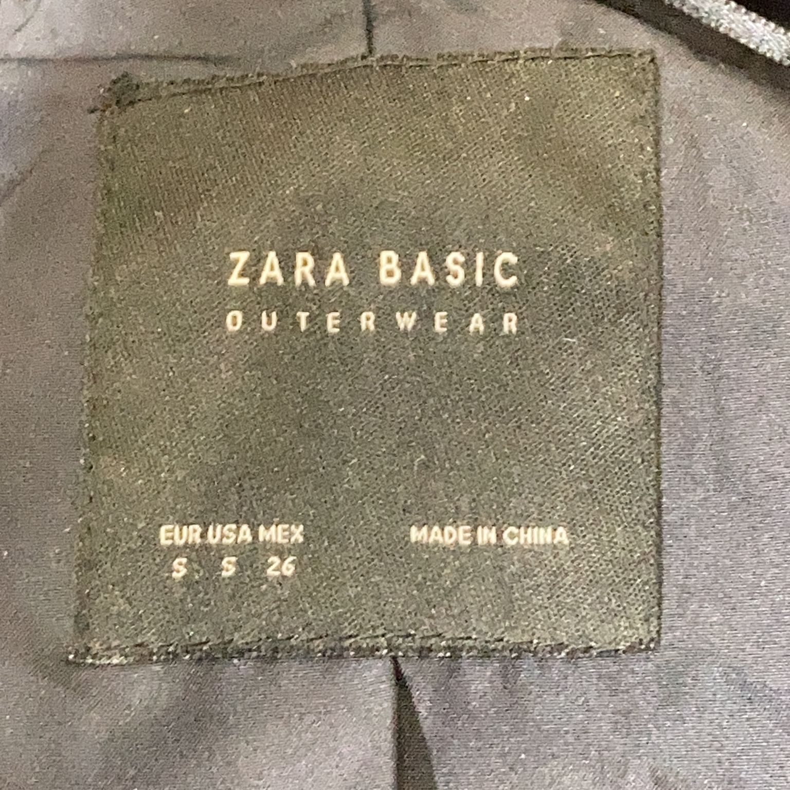 Zara Basic Outerwear