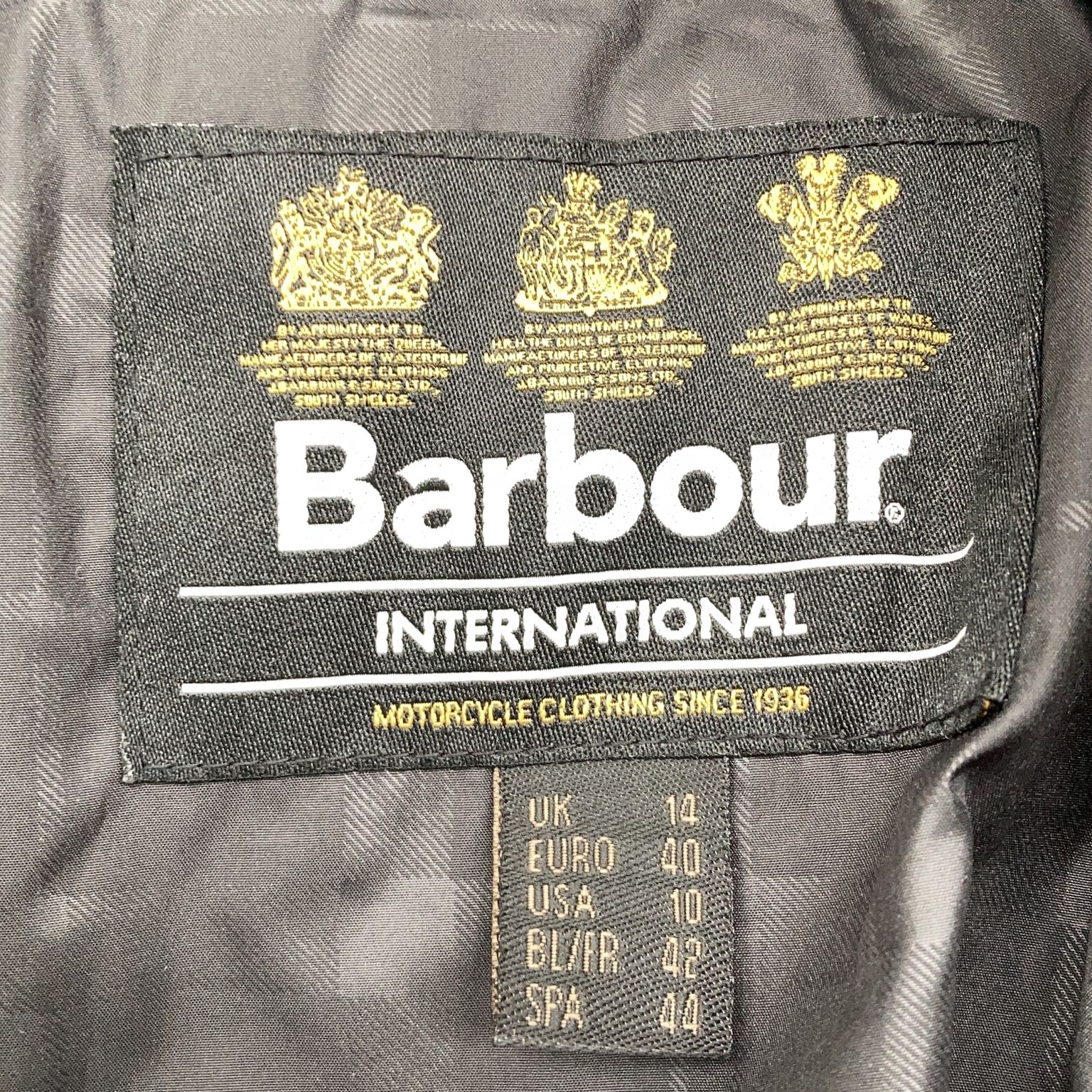 Barbour international