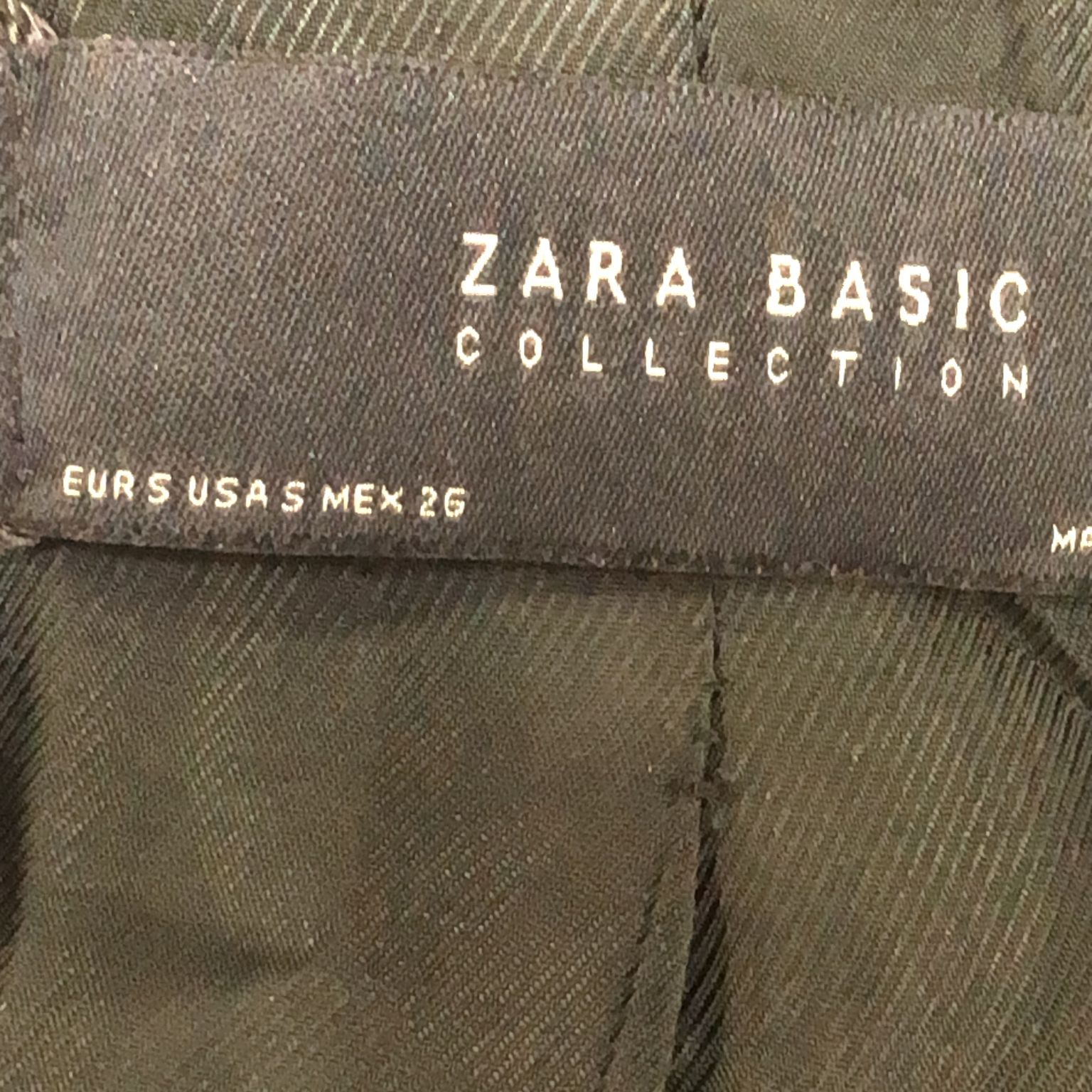 Zara Basic Collection