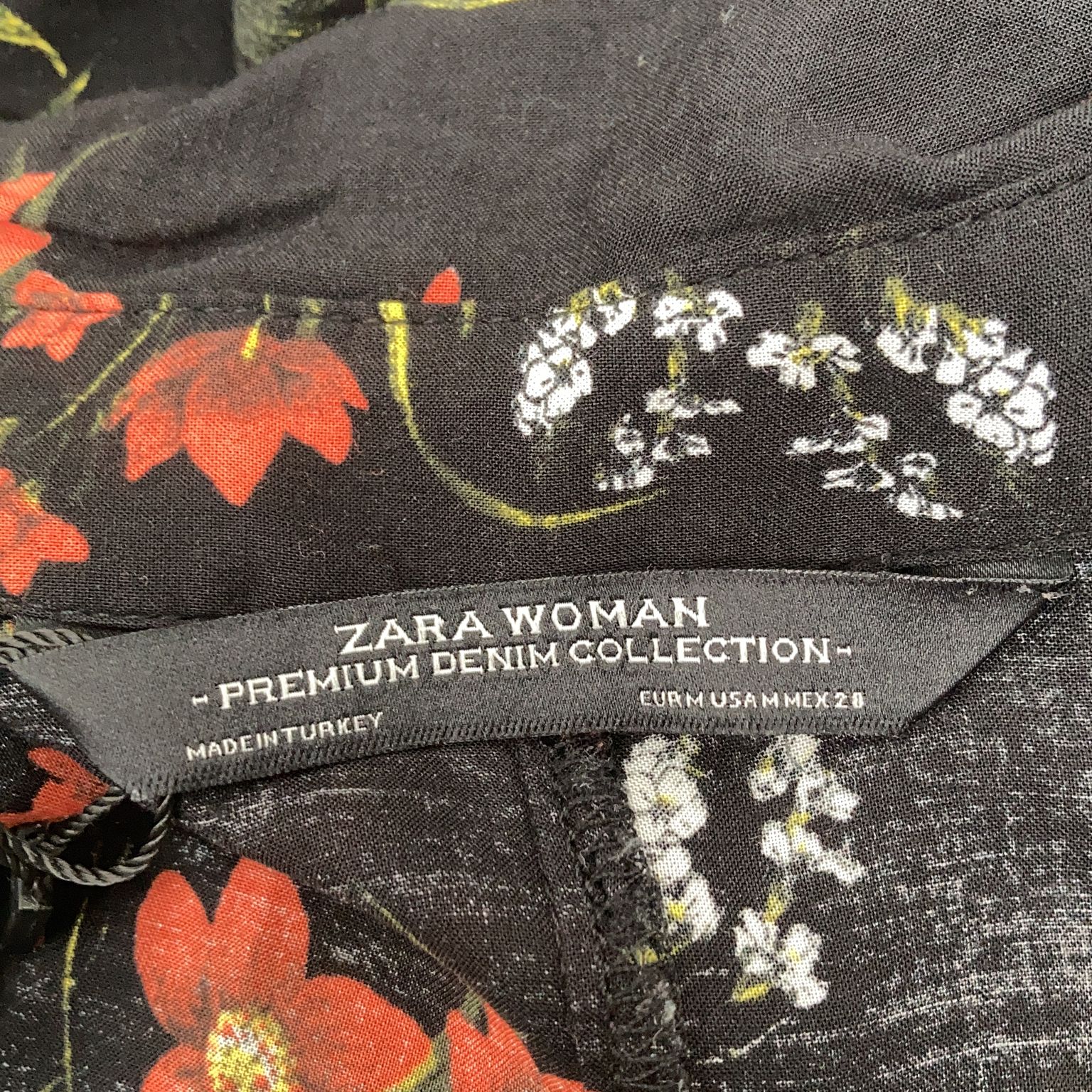 Zara Woman Denim Collection