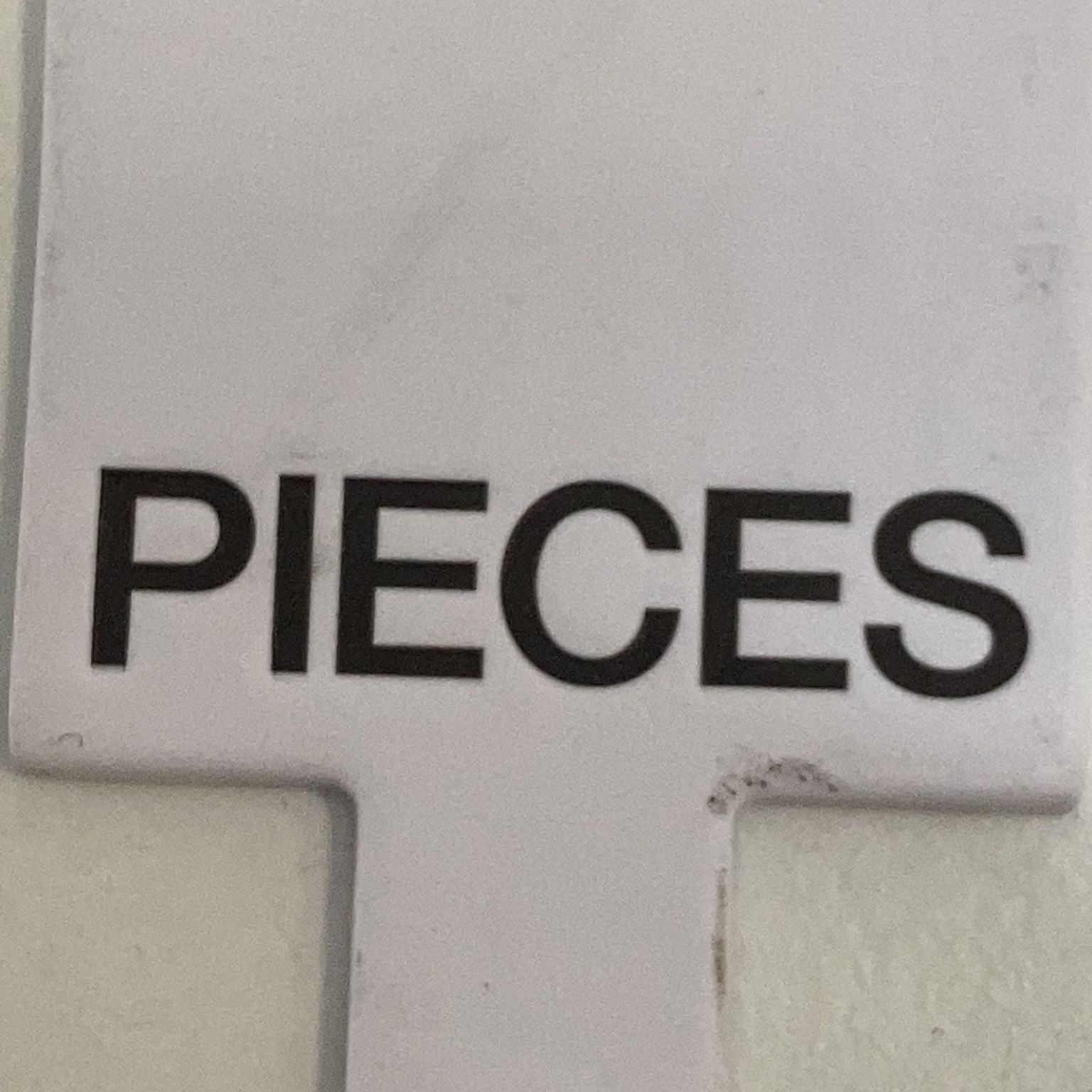 Pieces