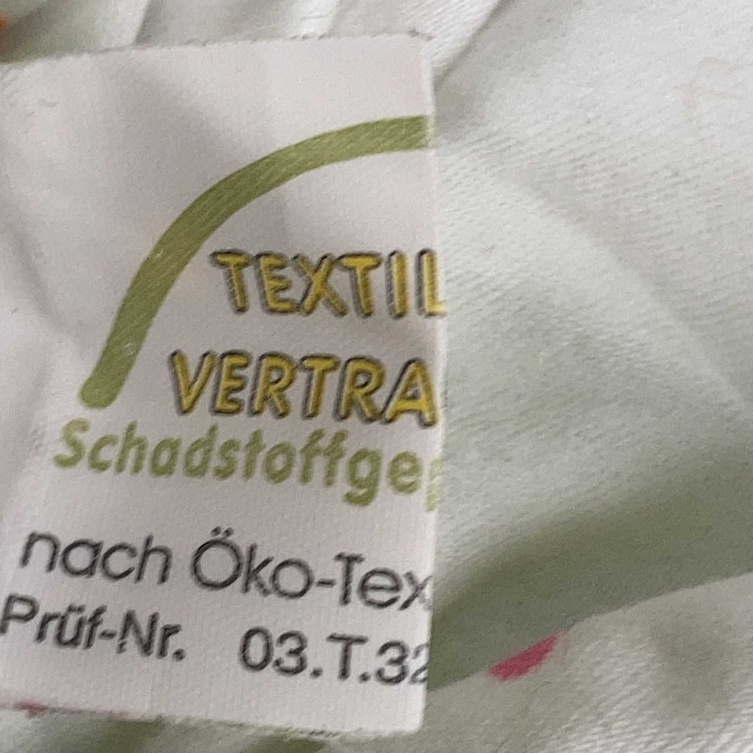 Textiles Vertrauen