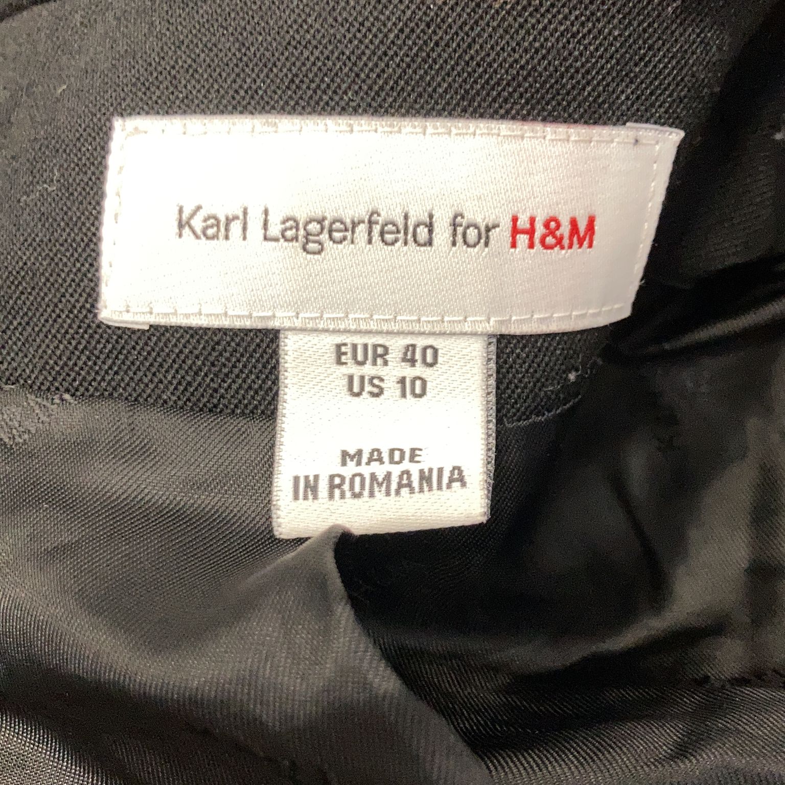 Karl Lagerfeld for HM