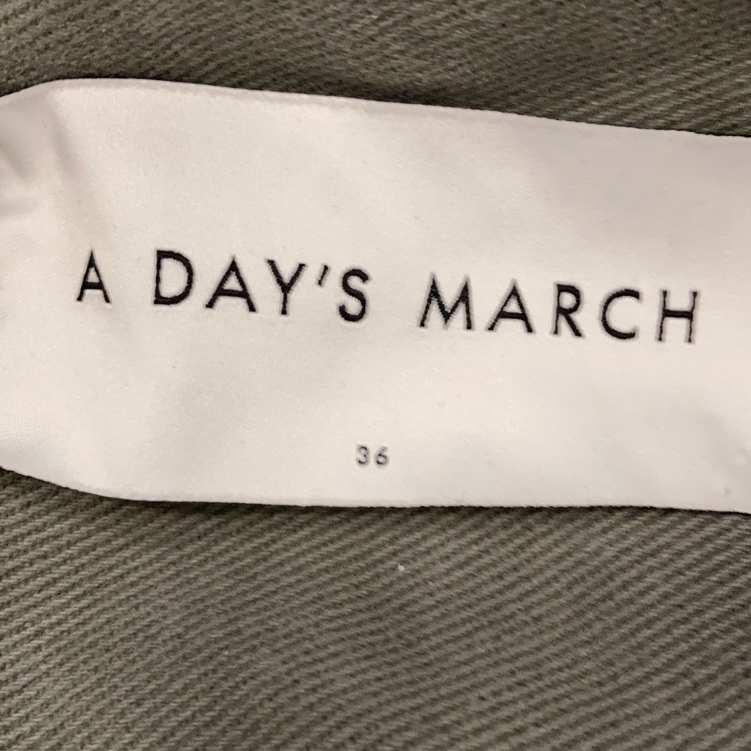 A Day's March