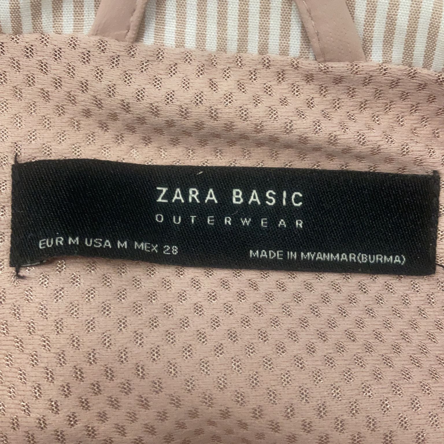 Zara Basic Outerwear