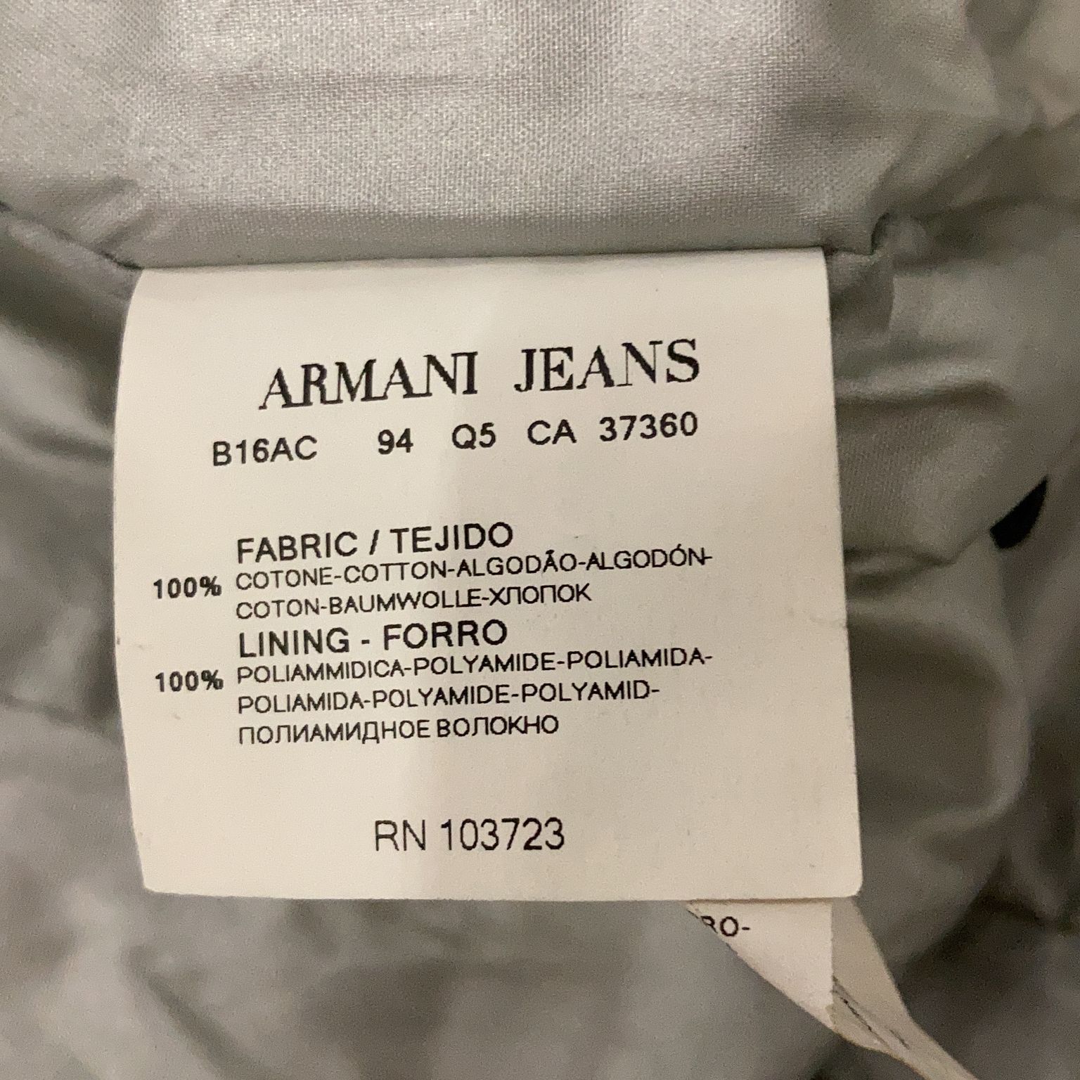 Armani Jeans