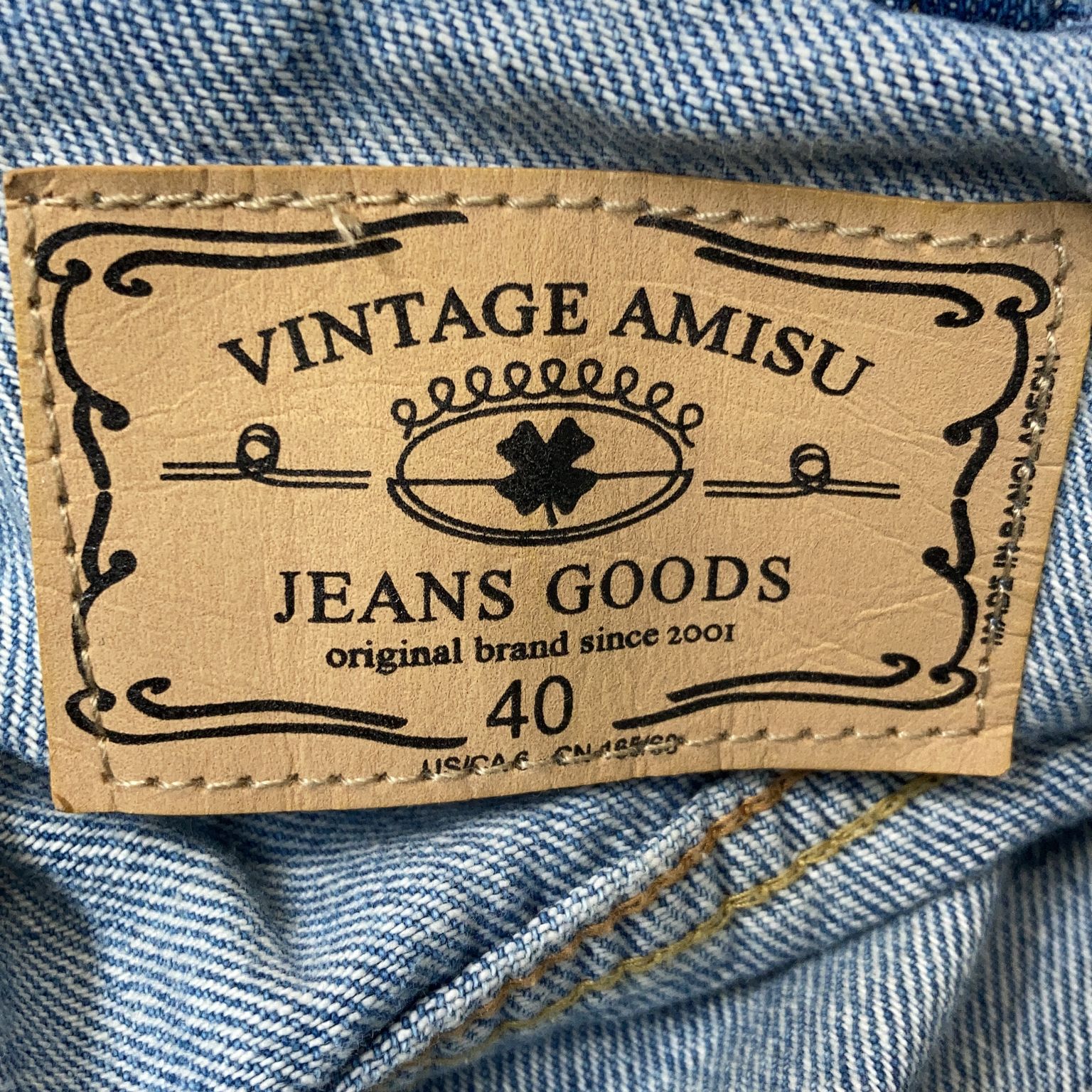 Vintage Amisu Denim Goods