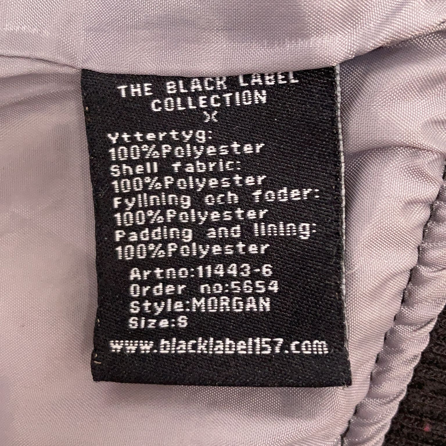 The Black Label Collection Lager 157