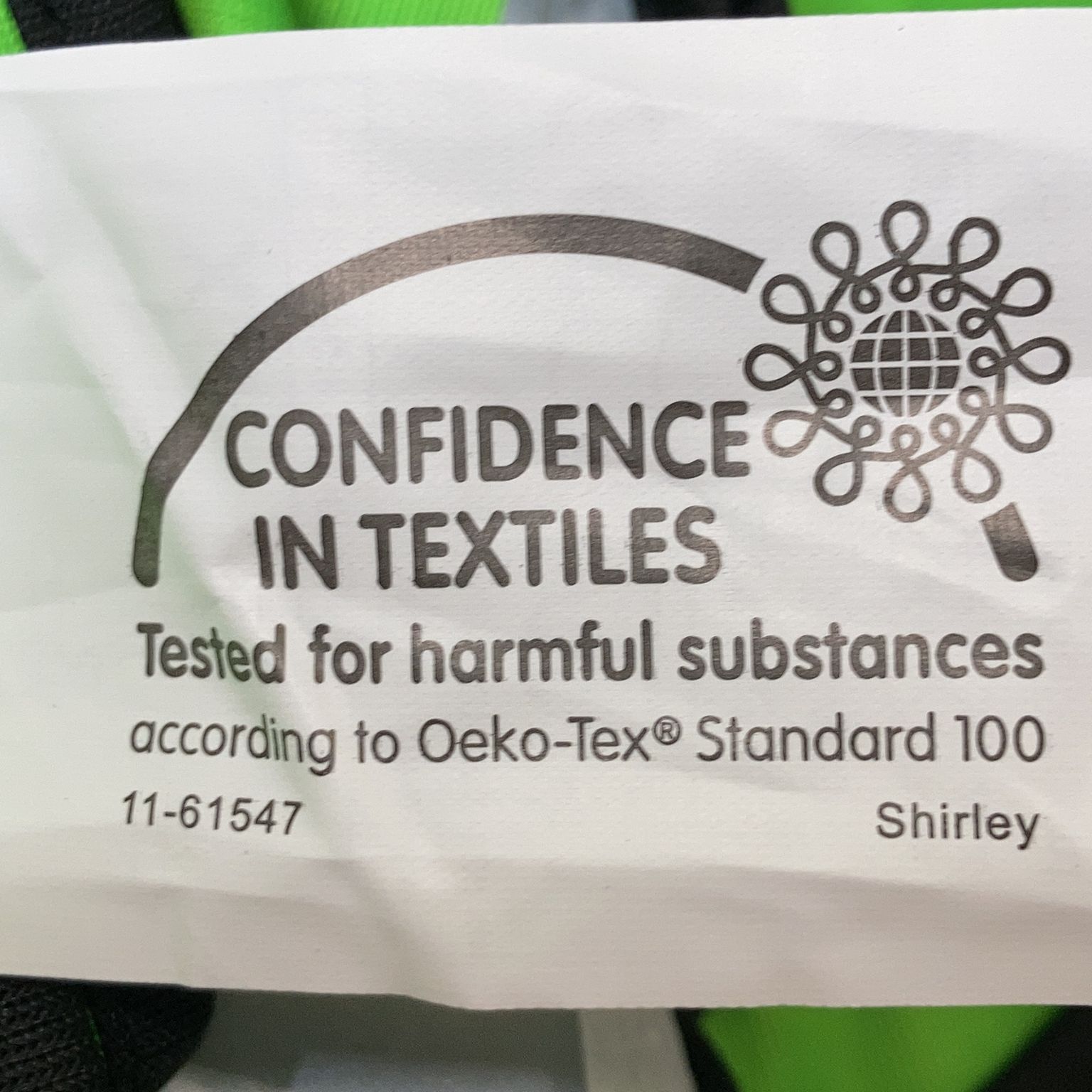 Confidence in Textiles