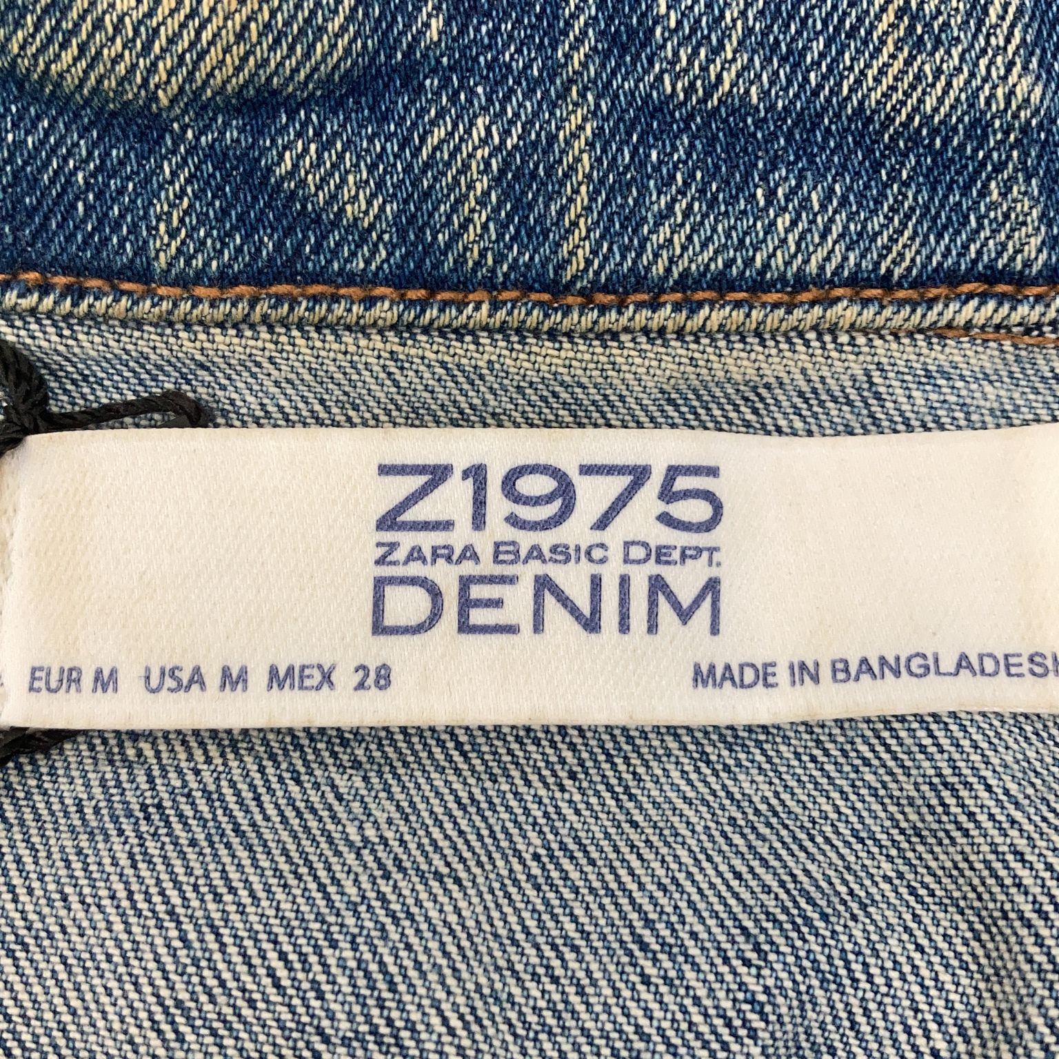 Zara Basic Z1975 Denim