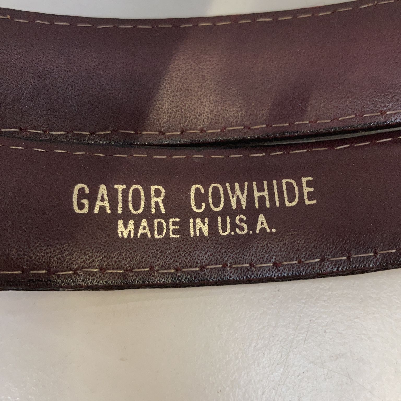 Gator Cowhide