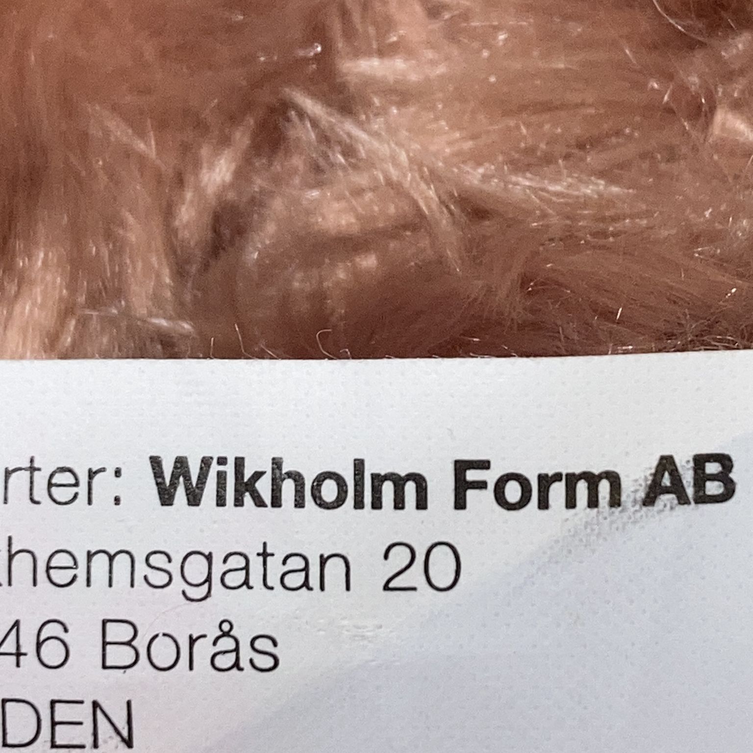 Wikholm form