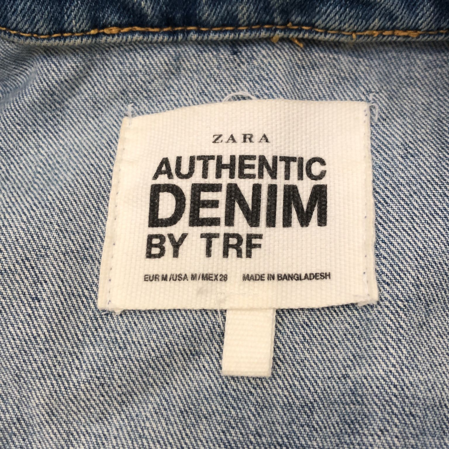 Zara Authentic Denim by TRF