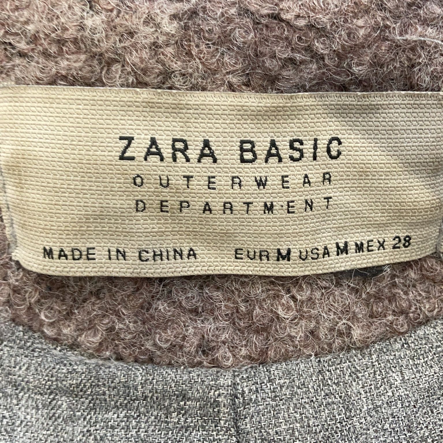 Zara Basic Outerwear