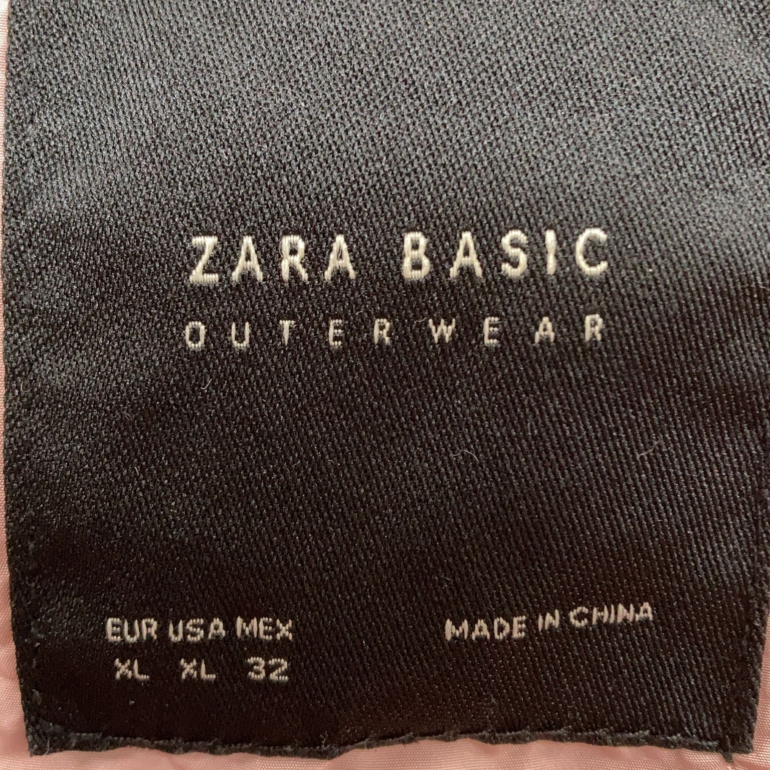 Zara Basic Outerwear