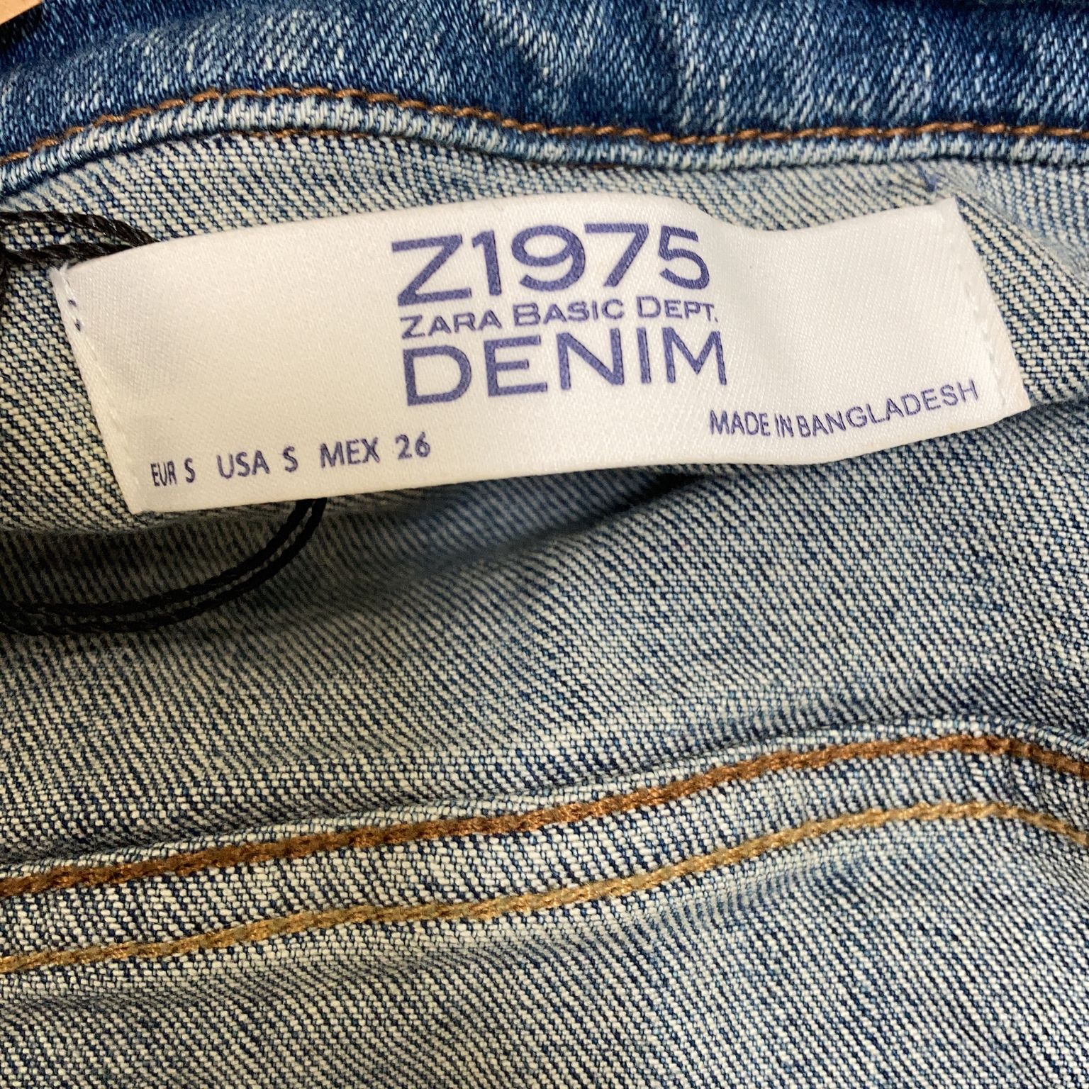 Zara Basic Z1975 Denim