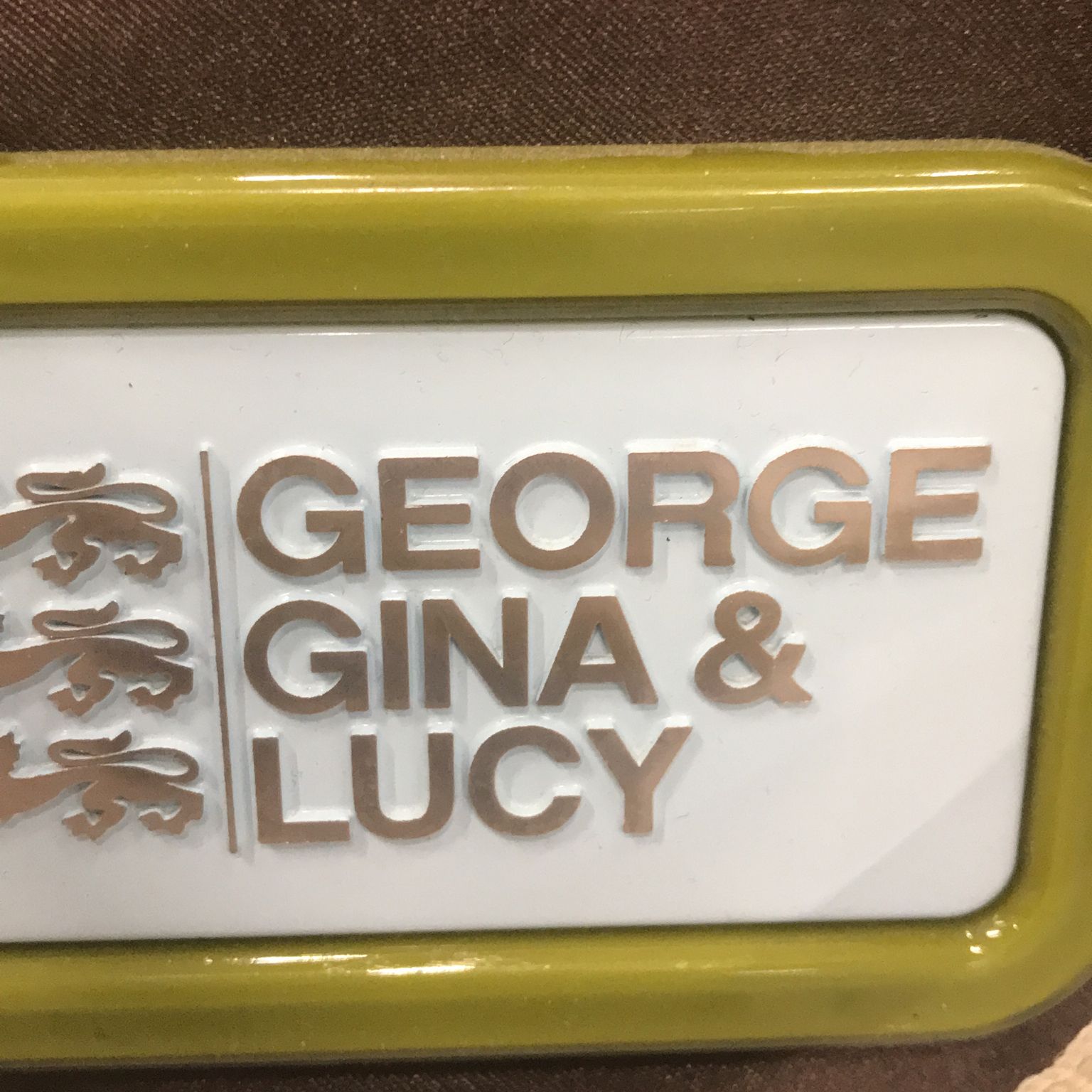 George Gina  Lucy