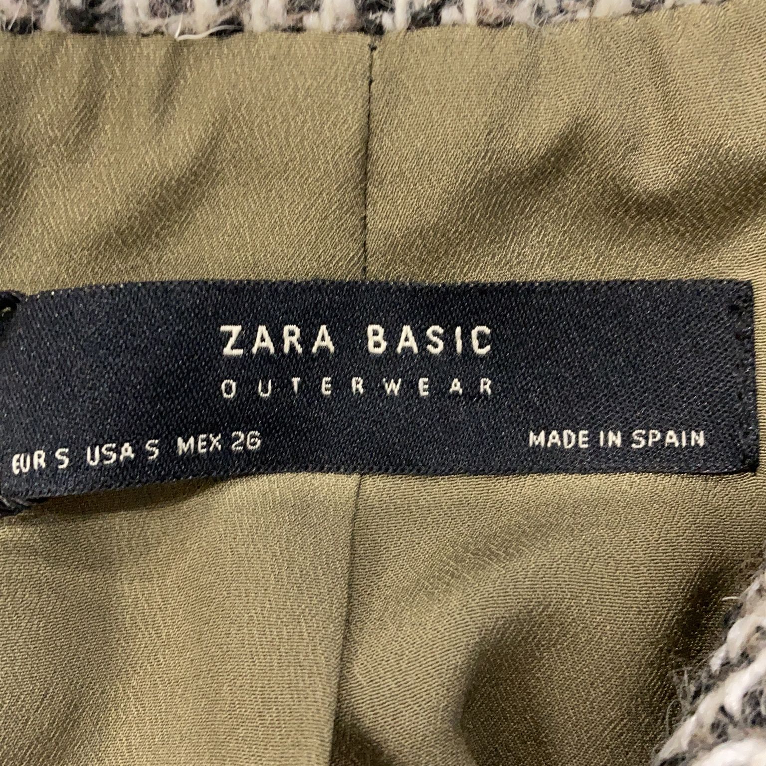 Zara Basic Outerwear