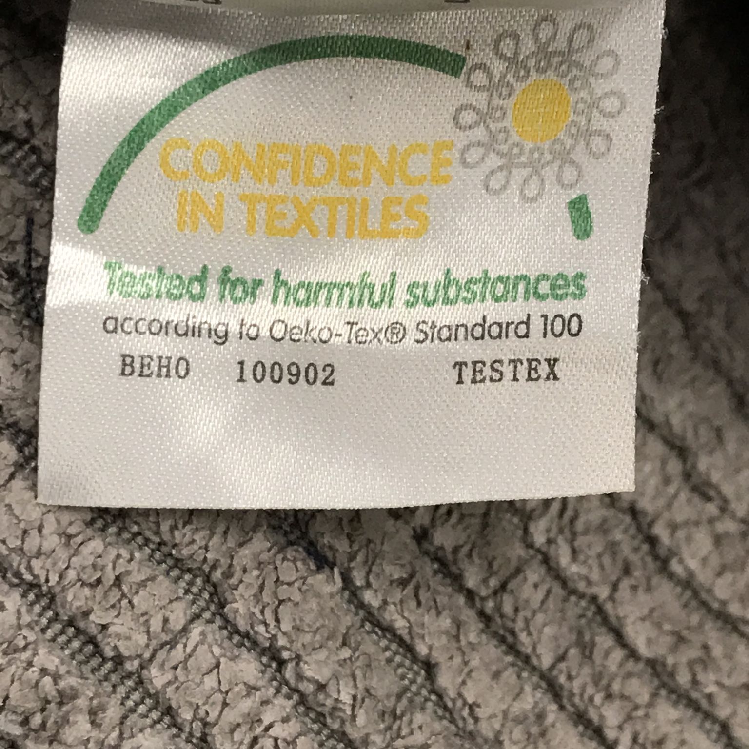 Confidence in Textiles