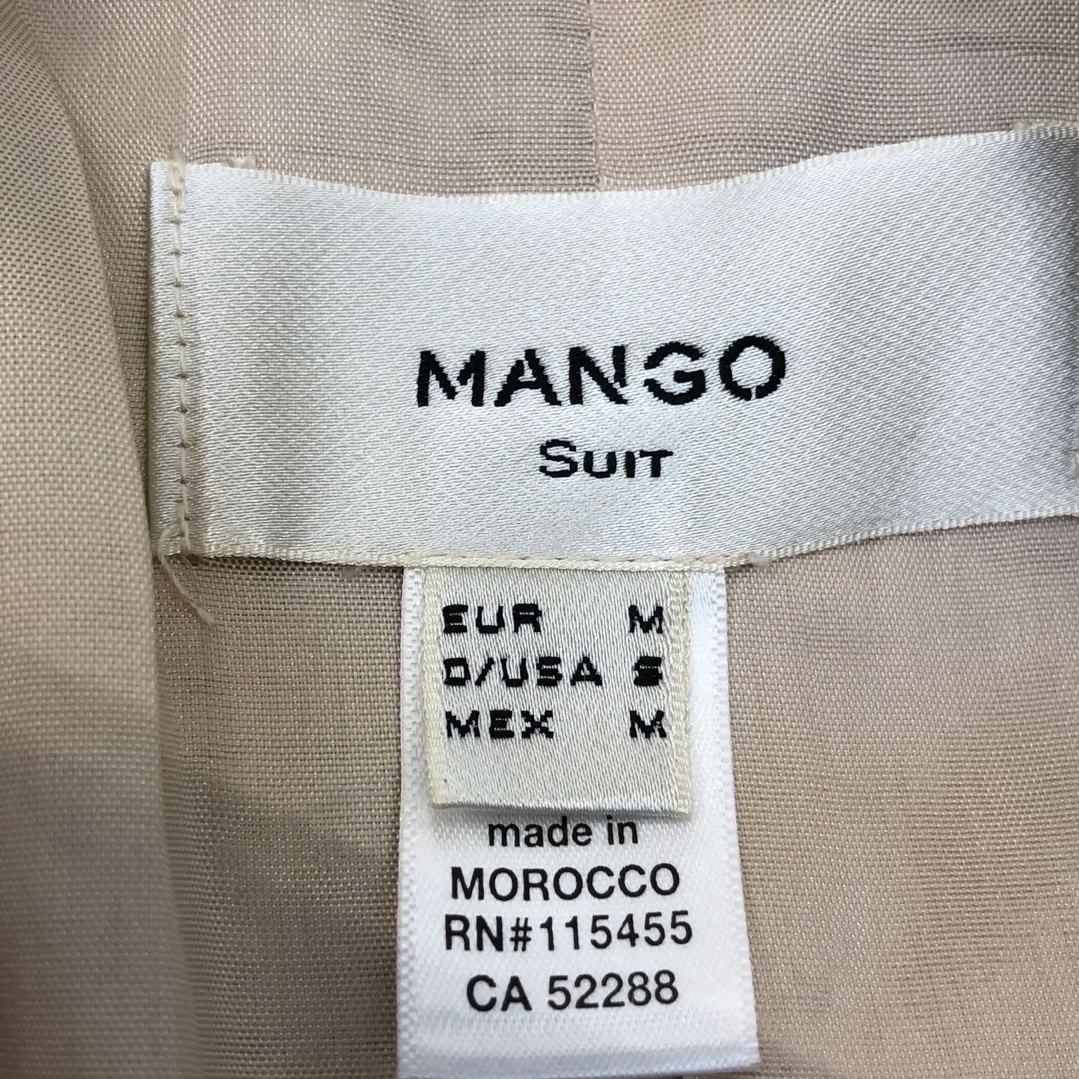 Mango Suit