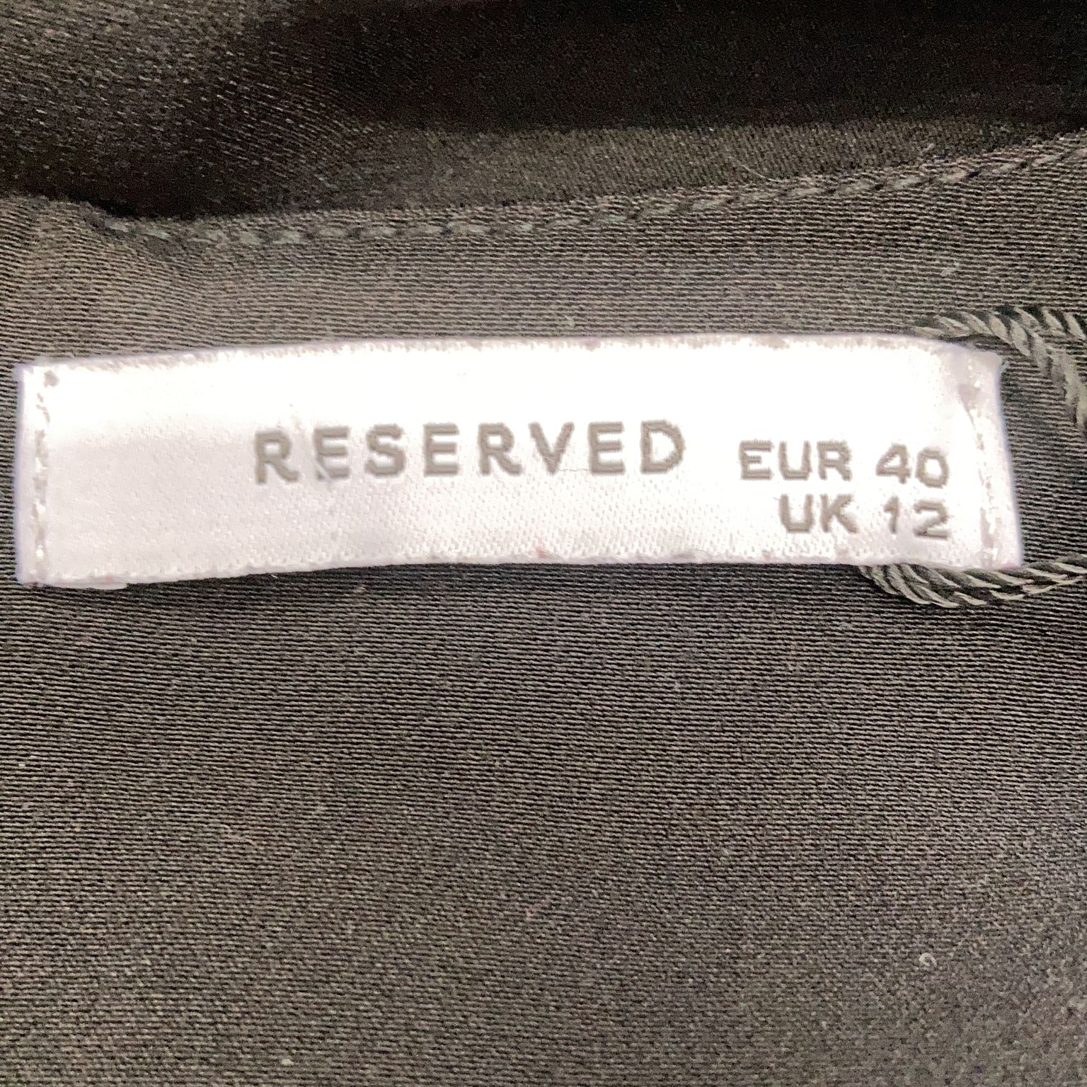 Reserved