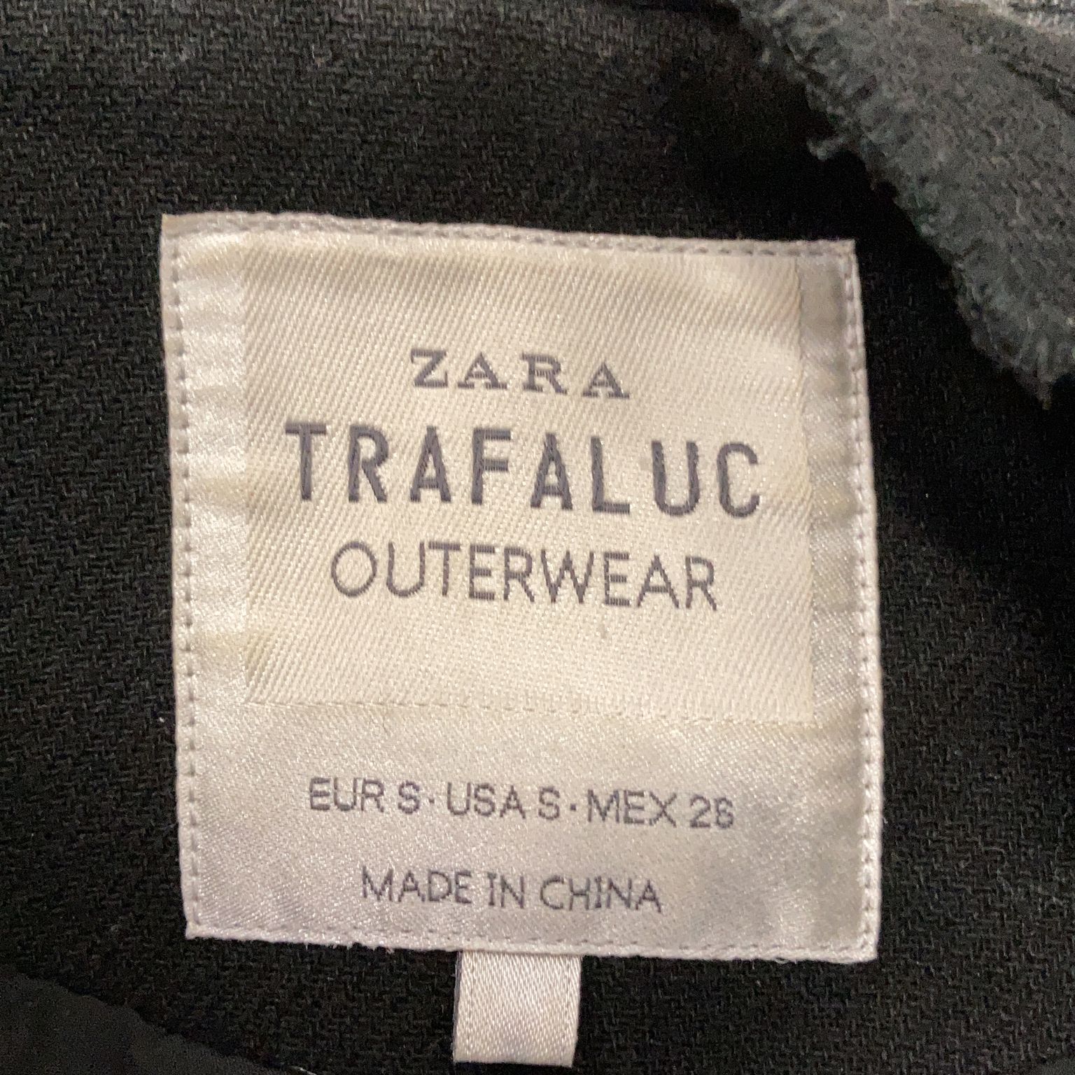 Zara Trafaluc Outerwear