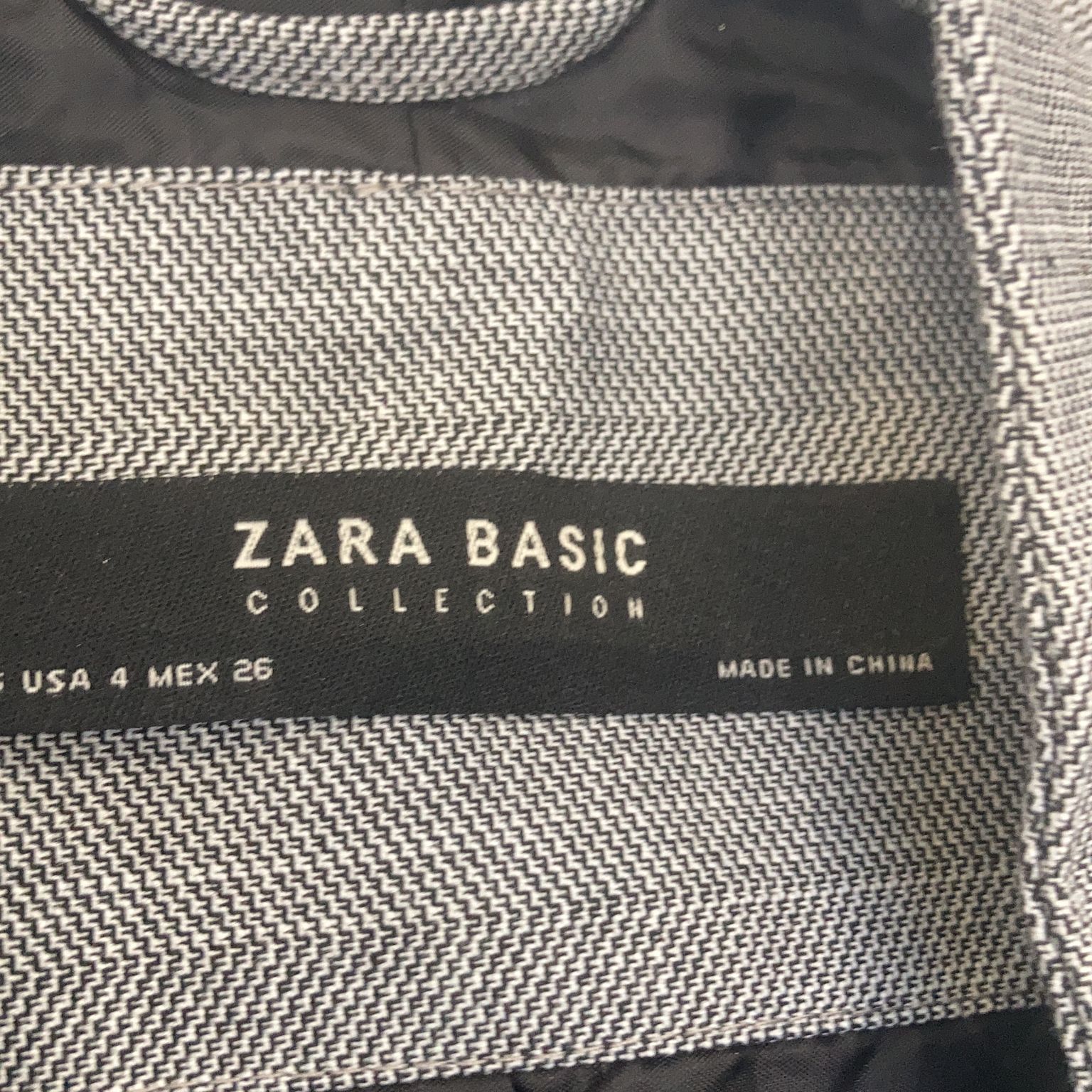 Zara Basic Collection