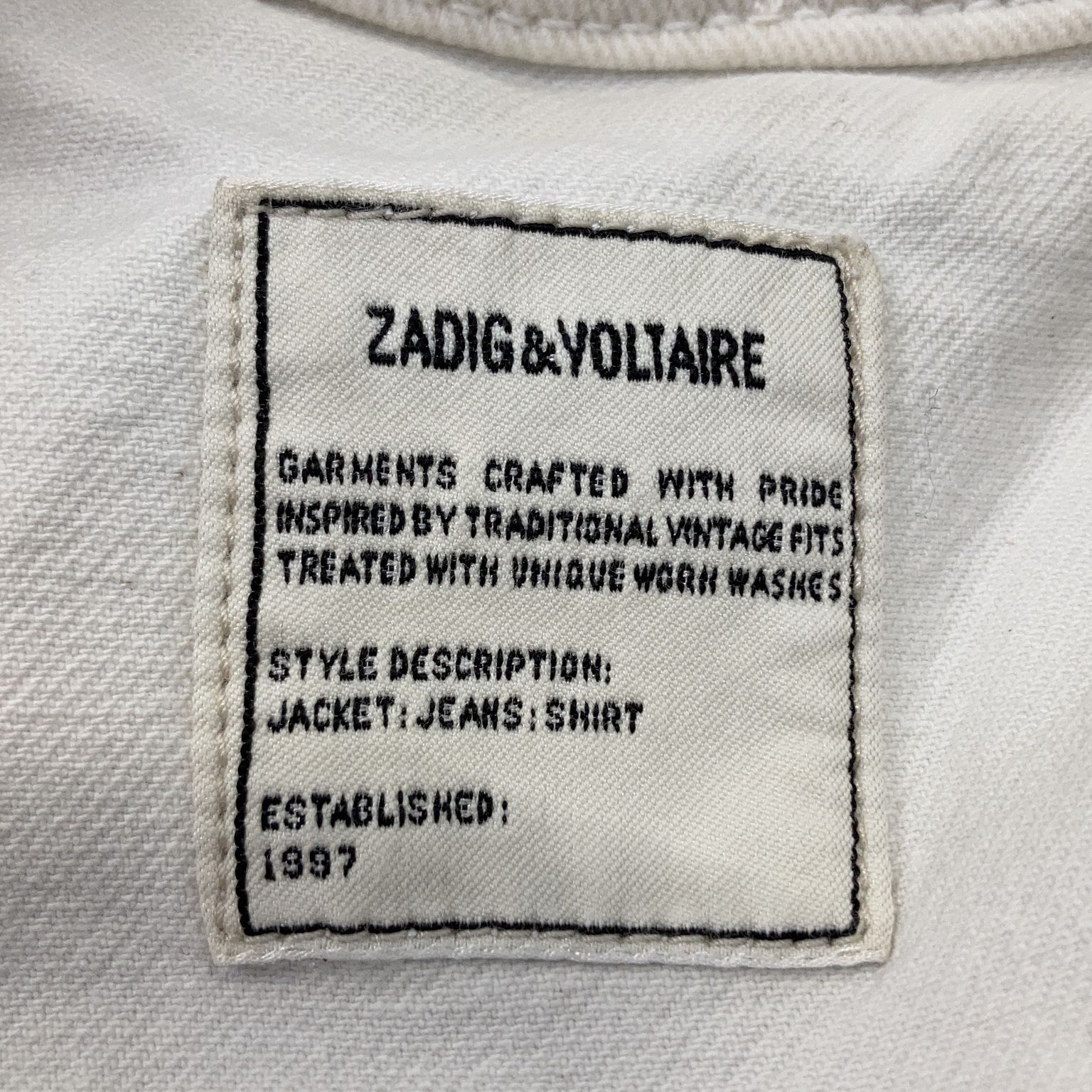 Zadig  Voltaire