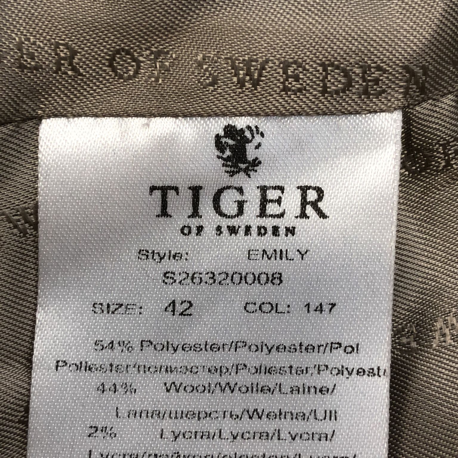 Tiger of Sweden