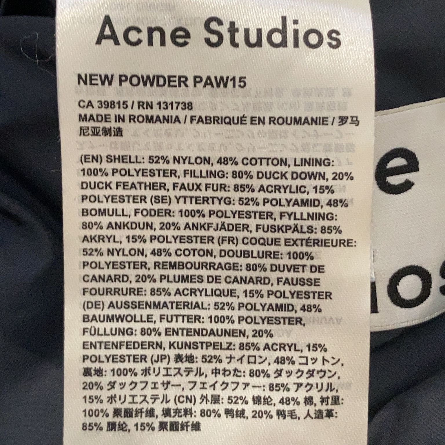 Acne Studios