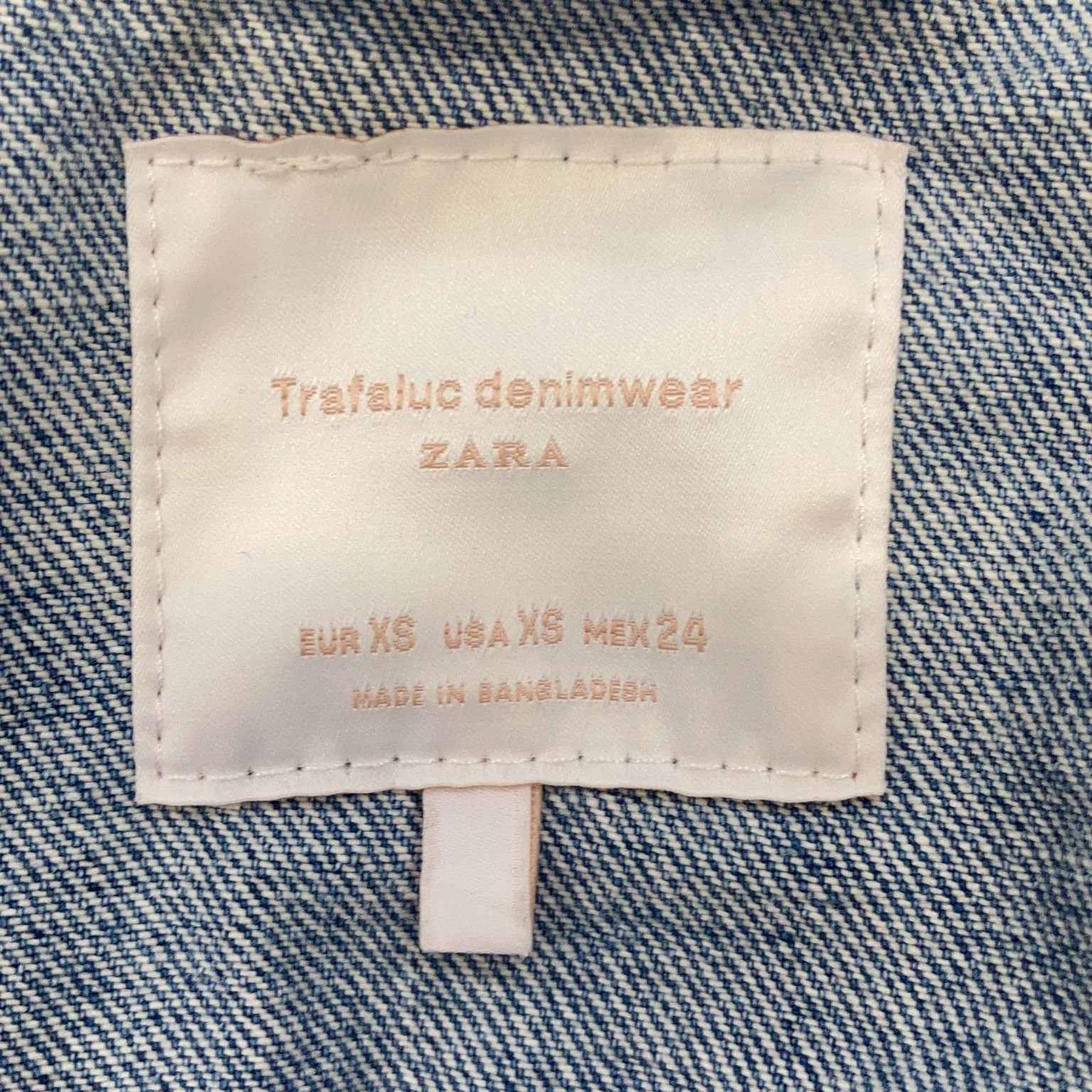 Zara Trafaluc Denim Wear