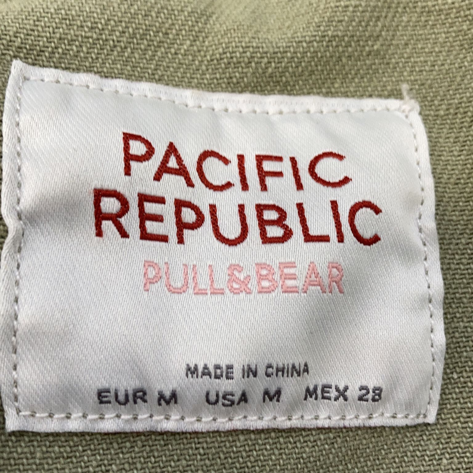 Pacific Republic Pull  Bear