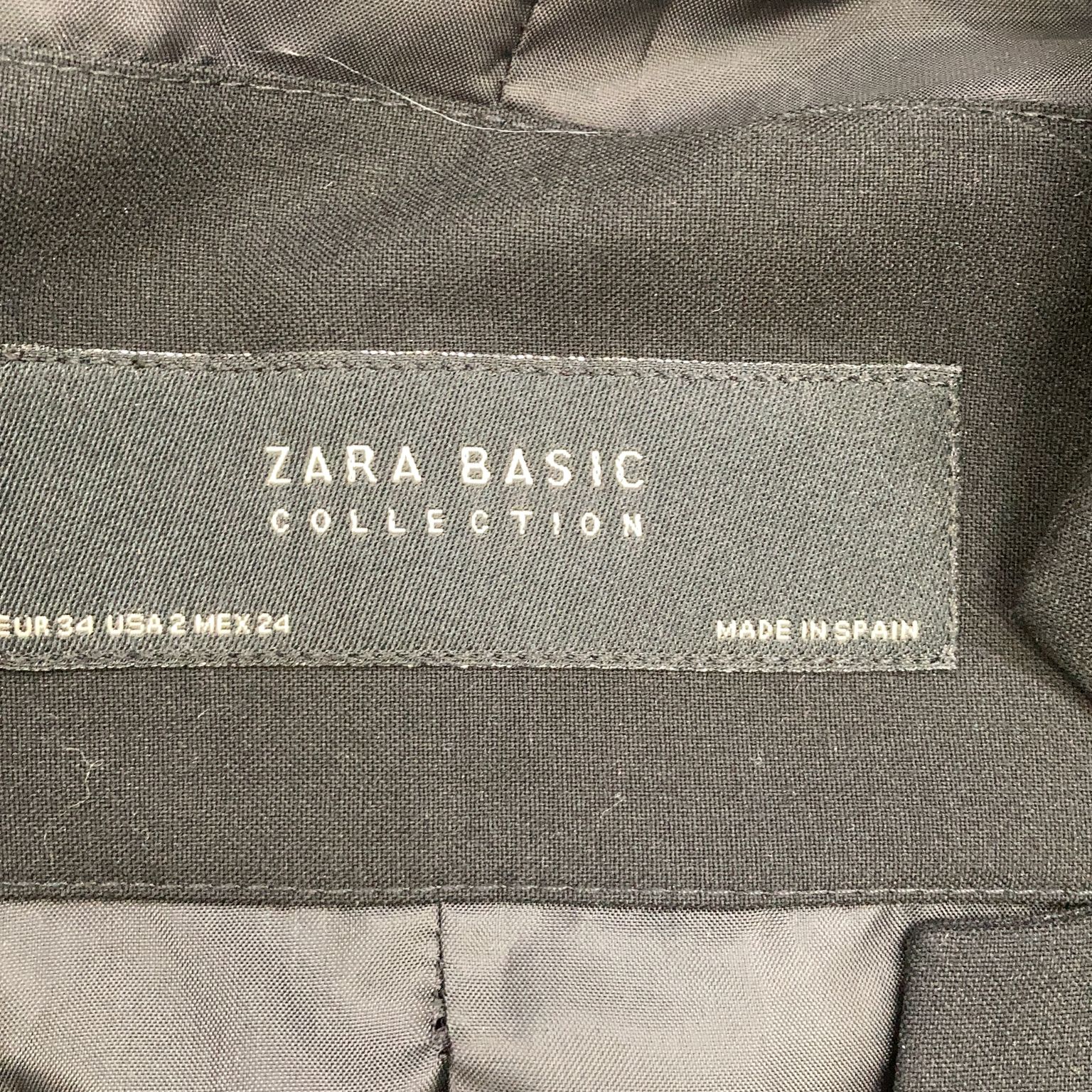 Zara Basic Collection