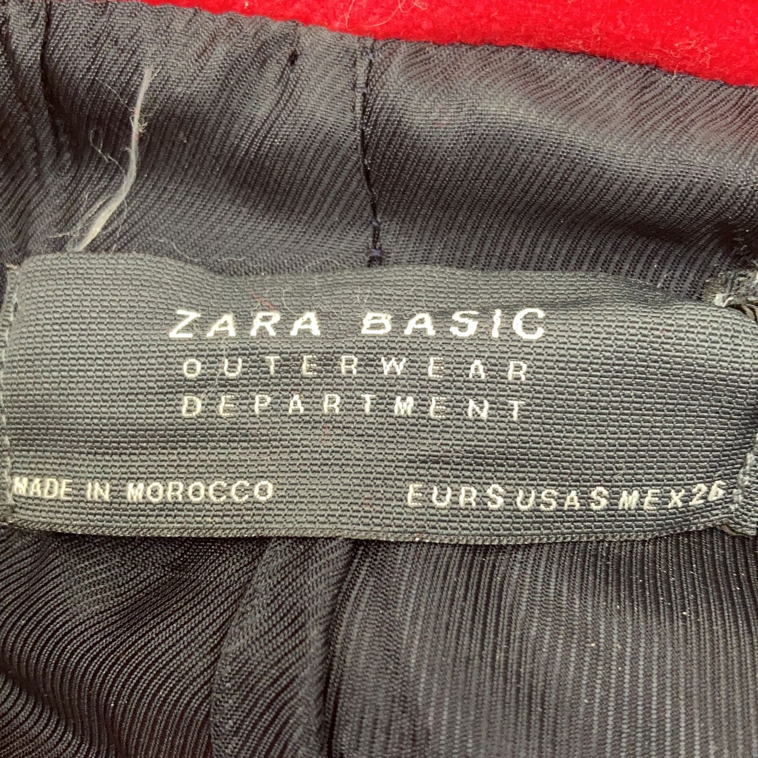 Zara Basic Outerwear