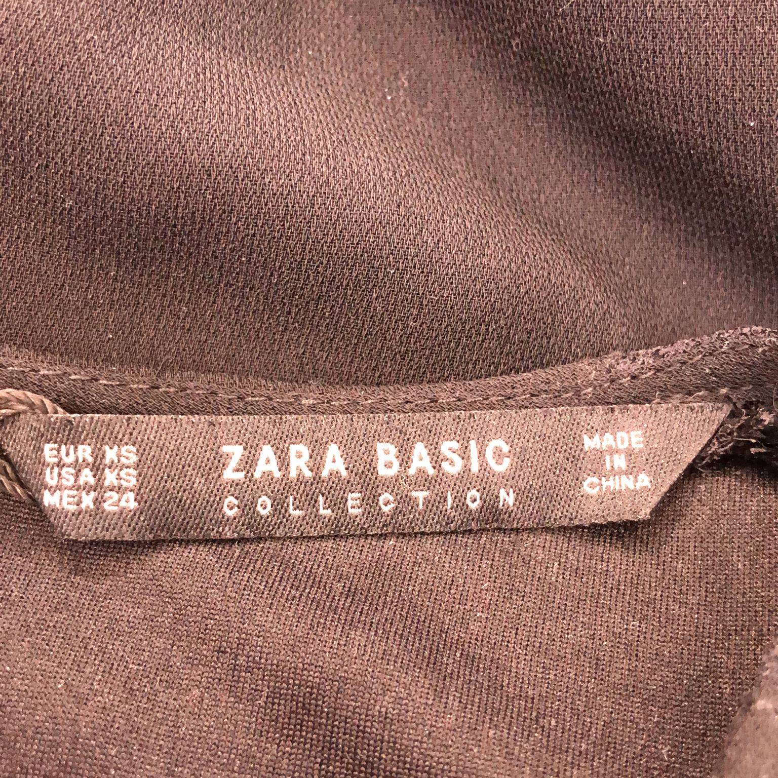 Zara Basic Collection