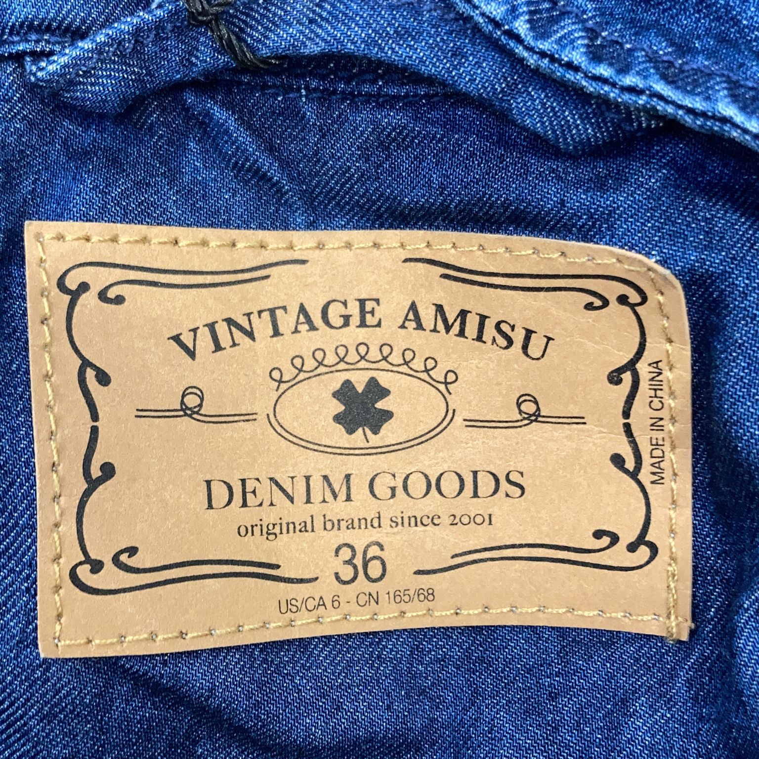 Vintage Amisu Denim Goods