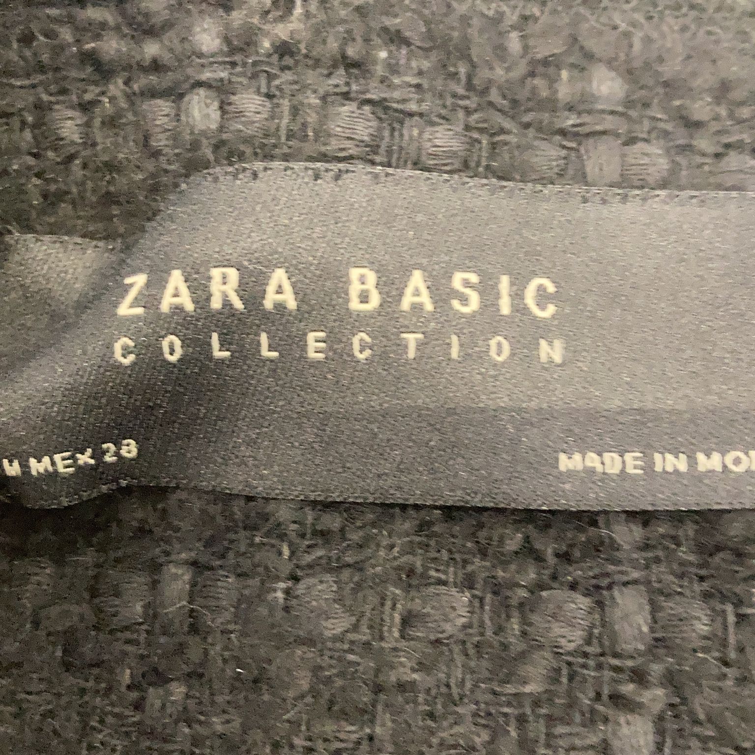 Zara Basic Collection