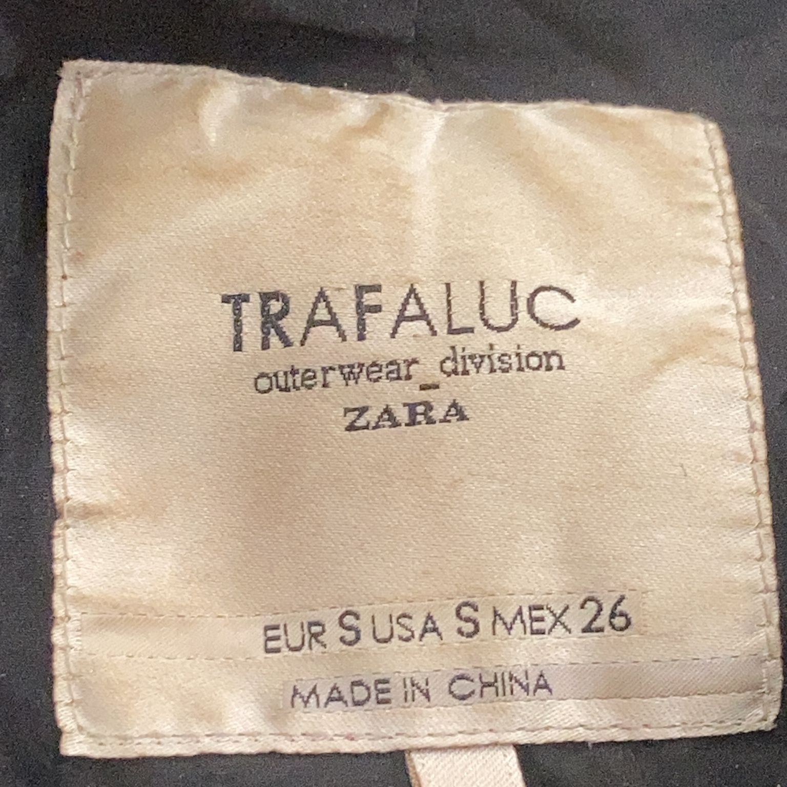 Zara Trafaluc Outerwear