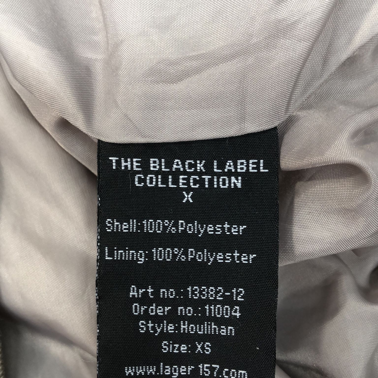 The Black Label Collection Lager 157